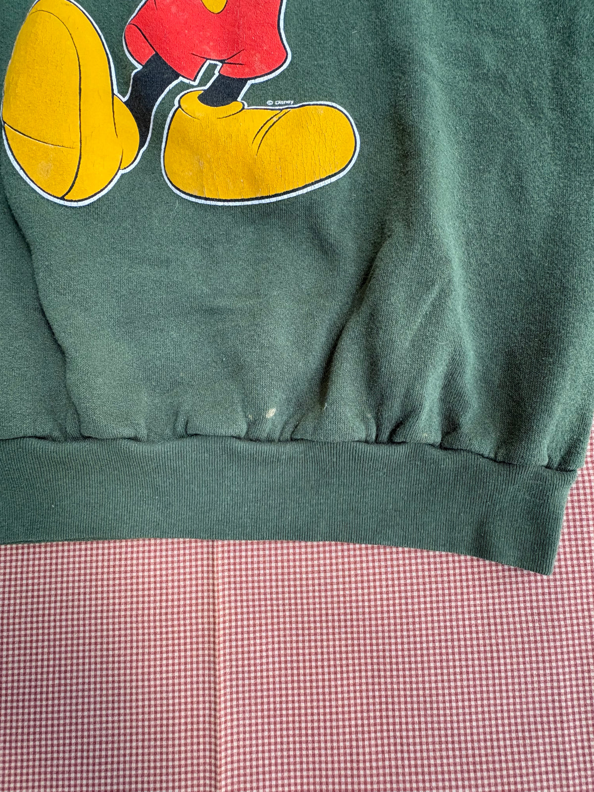 1990s Tultex Disney Mickey Mouse Florida green sweatshirt Medium