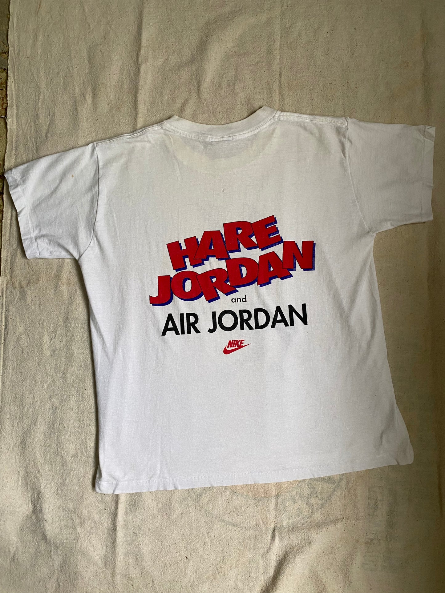 1990s β91 Nike Michael Jordan Hare Jordan T shirt Large