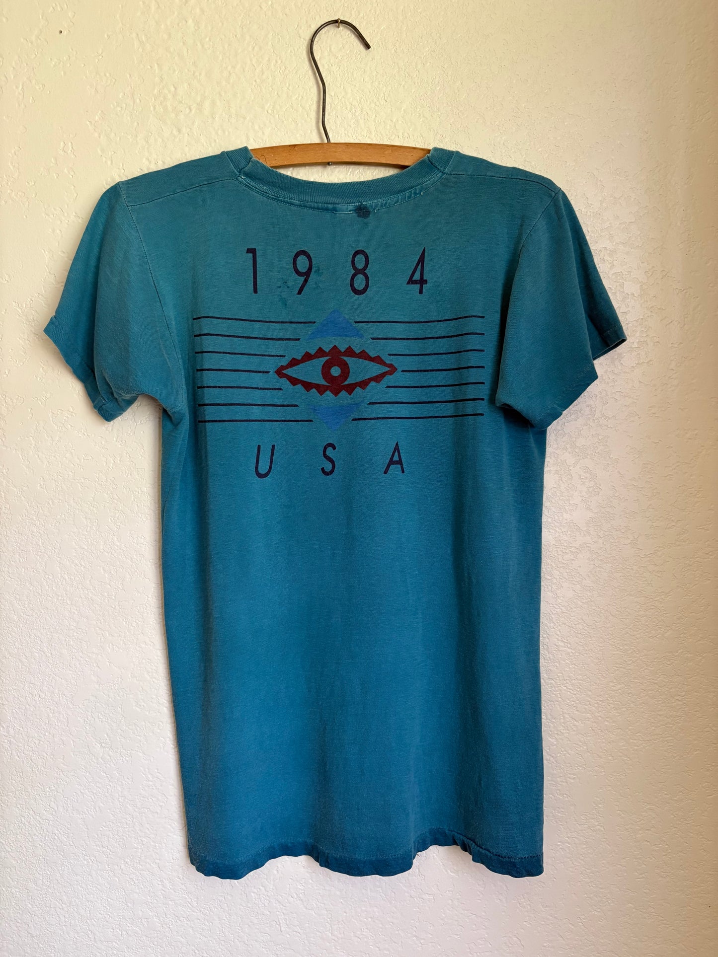 1980s Duran Duran 1984 Concert Tshirt Small