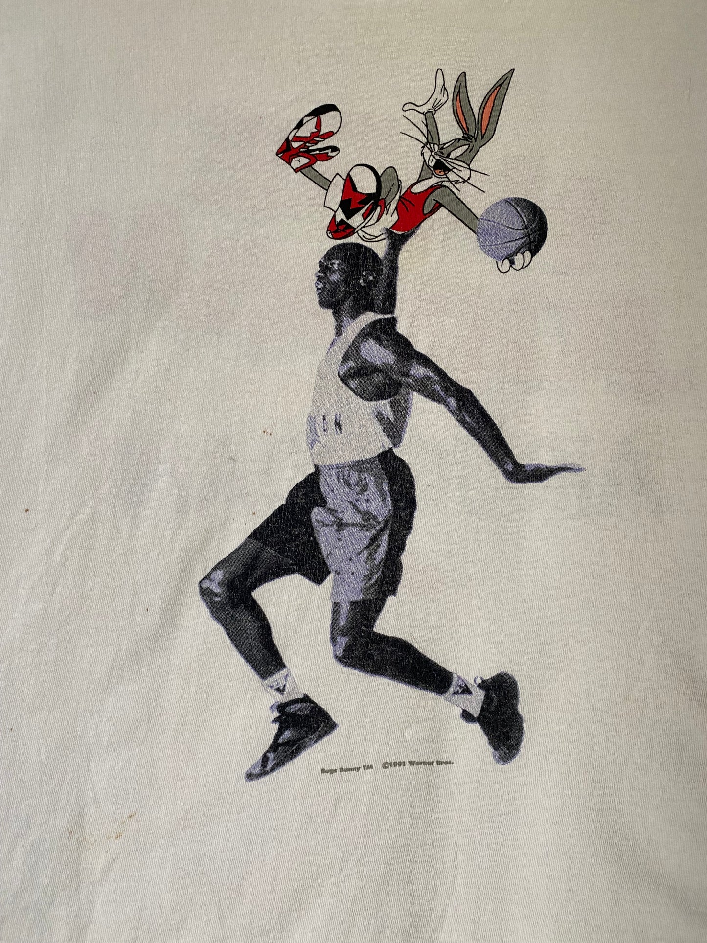 1990s β91 Nike Michael Jordan Hare Jordan T shirt Large