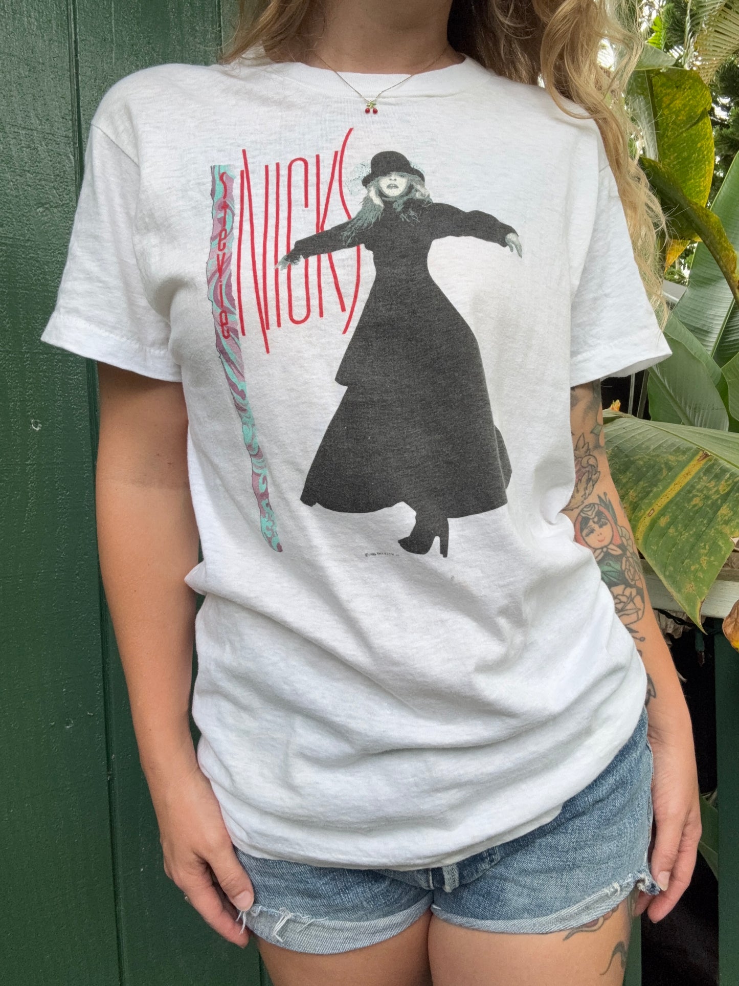 1980s Licensed Stevie Nicks Concert Tshirt Rock a Little