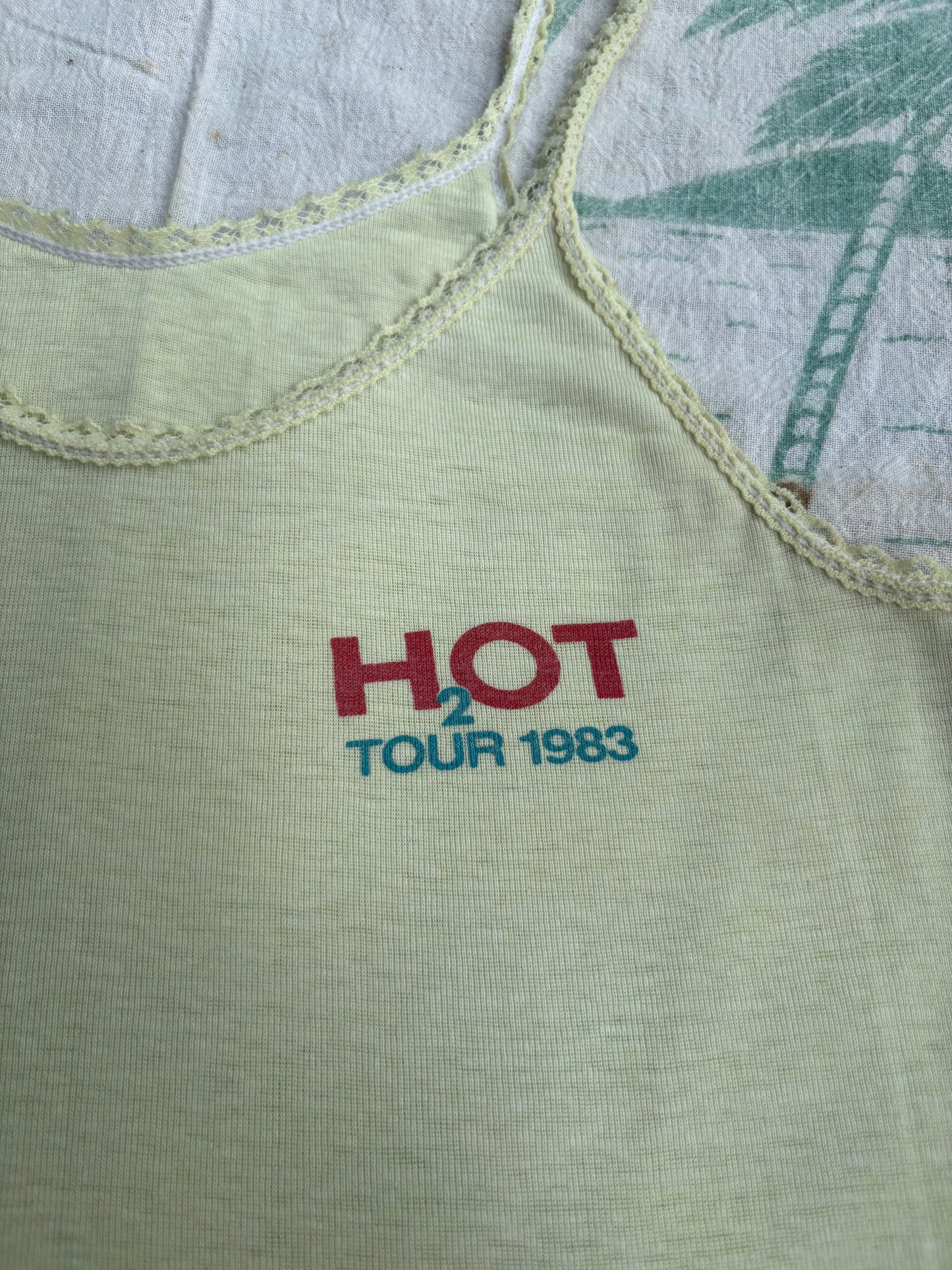 1980s Hall and Oates Concert Tank top 1983 H2O Tour Small Medium