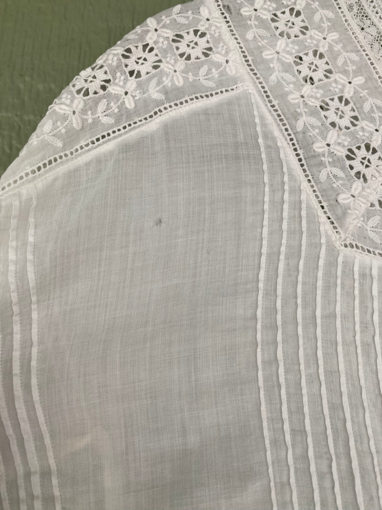Antique Edwardian Cotton Day Dress