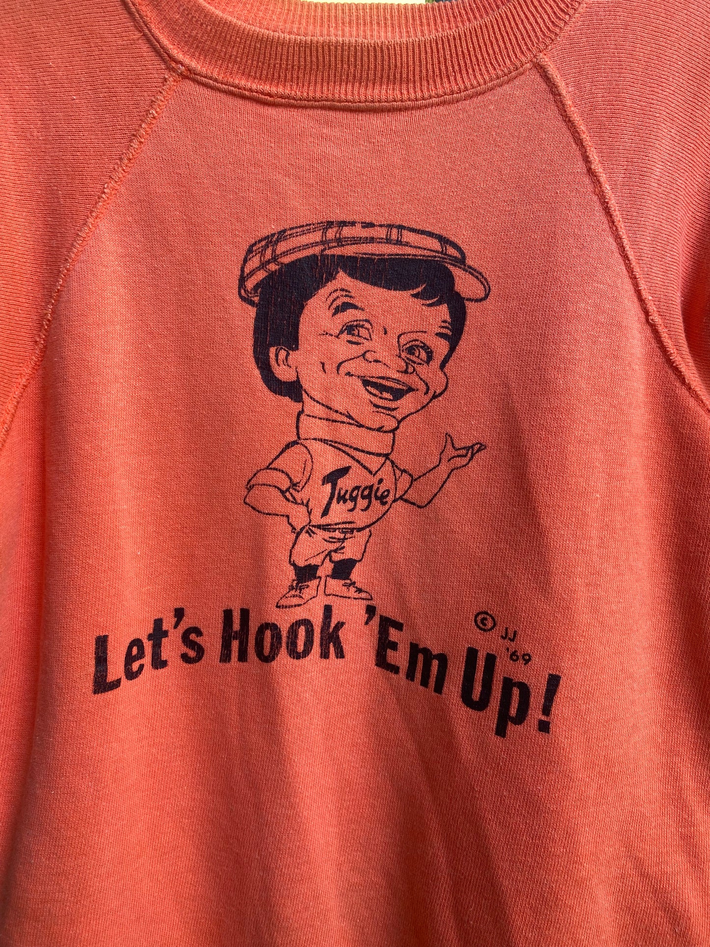 1960s Good Mocus Tuggie Records short sleeve sweatshirt 1969