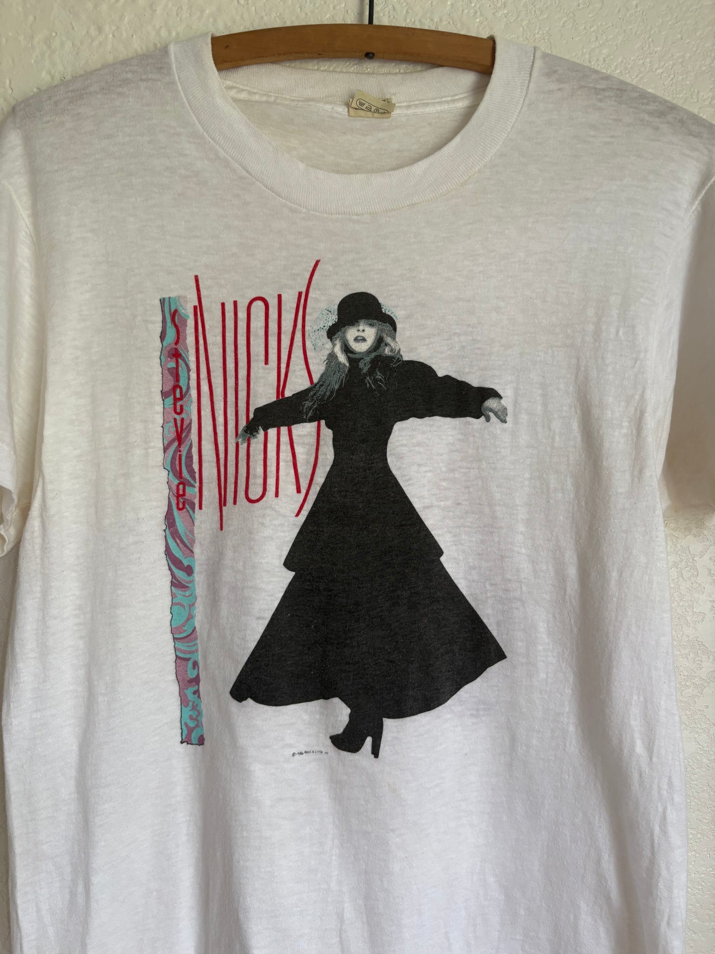 1980s Licensed Stevie Nicks Concert Tshirt Rock a Little