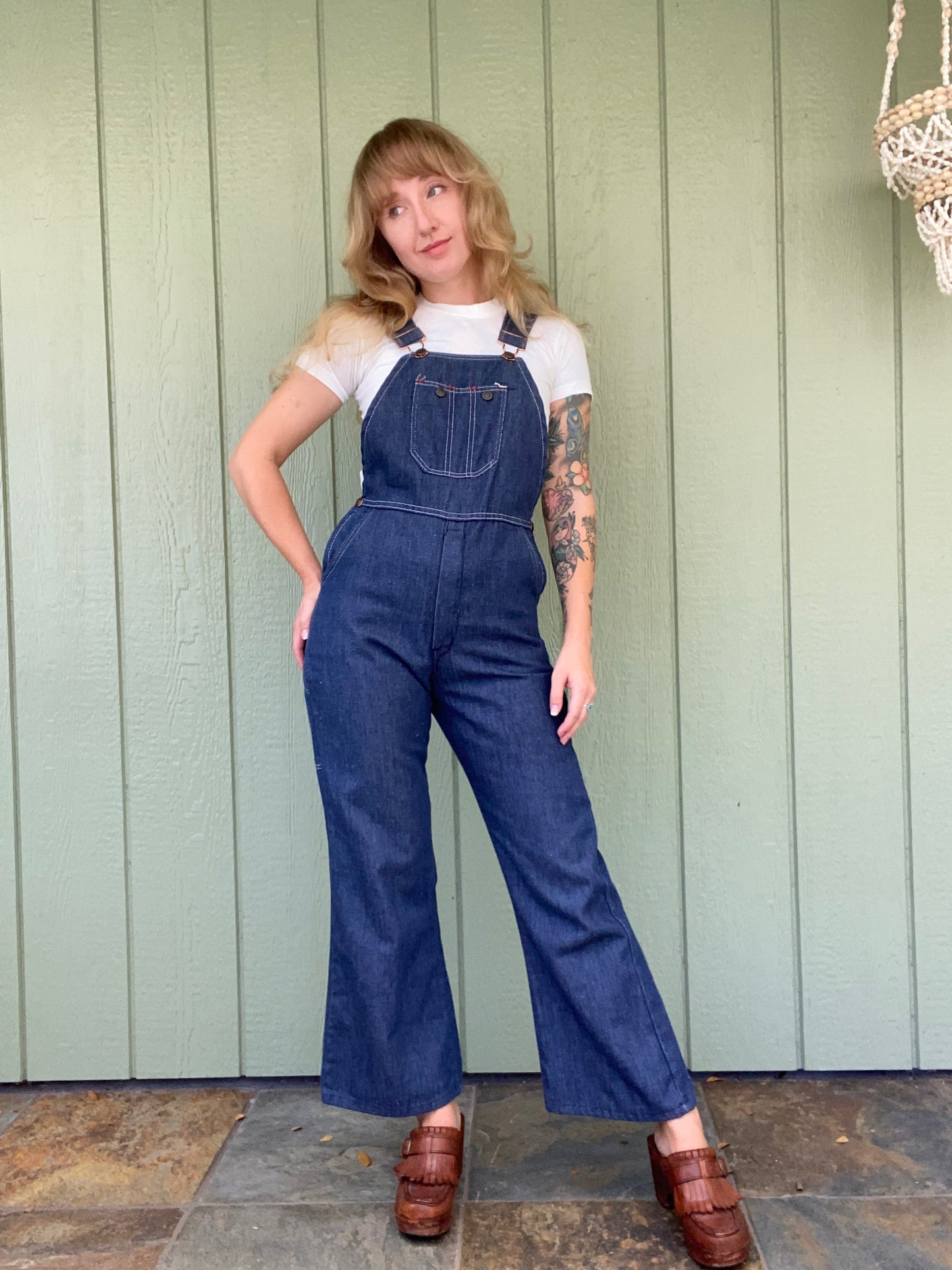 1970s JCPenney Bob Overalls Jumpsuit