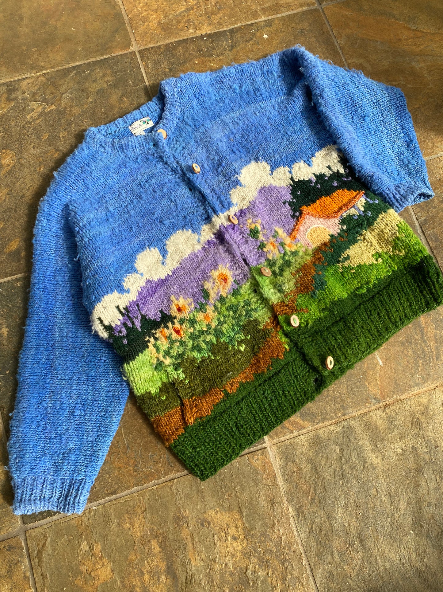 Violeta Chilean Cardigan Sweater