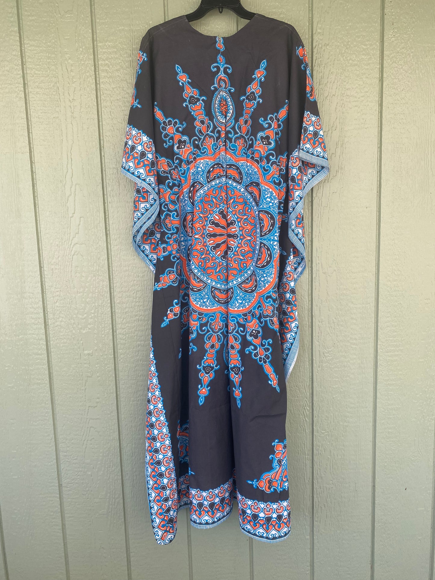 1970s Khanga Caftan Dress