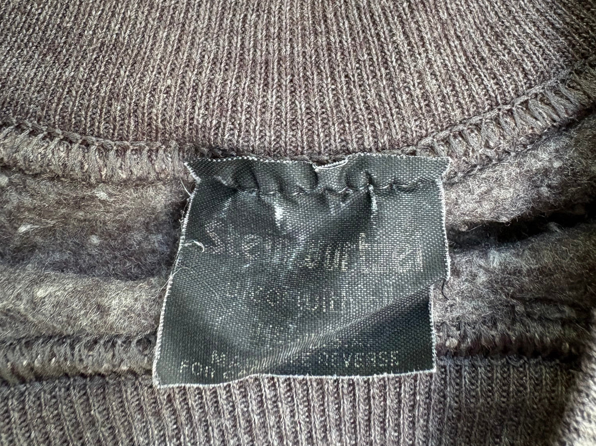 1980s dark grey Steinwurtzel raglan sweatshirt Medium