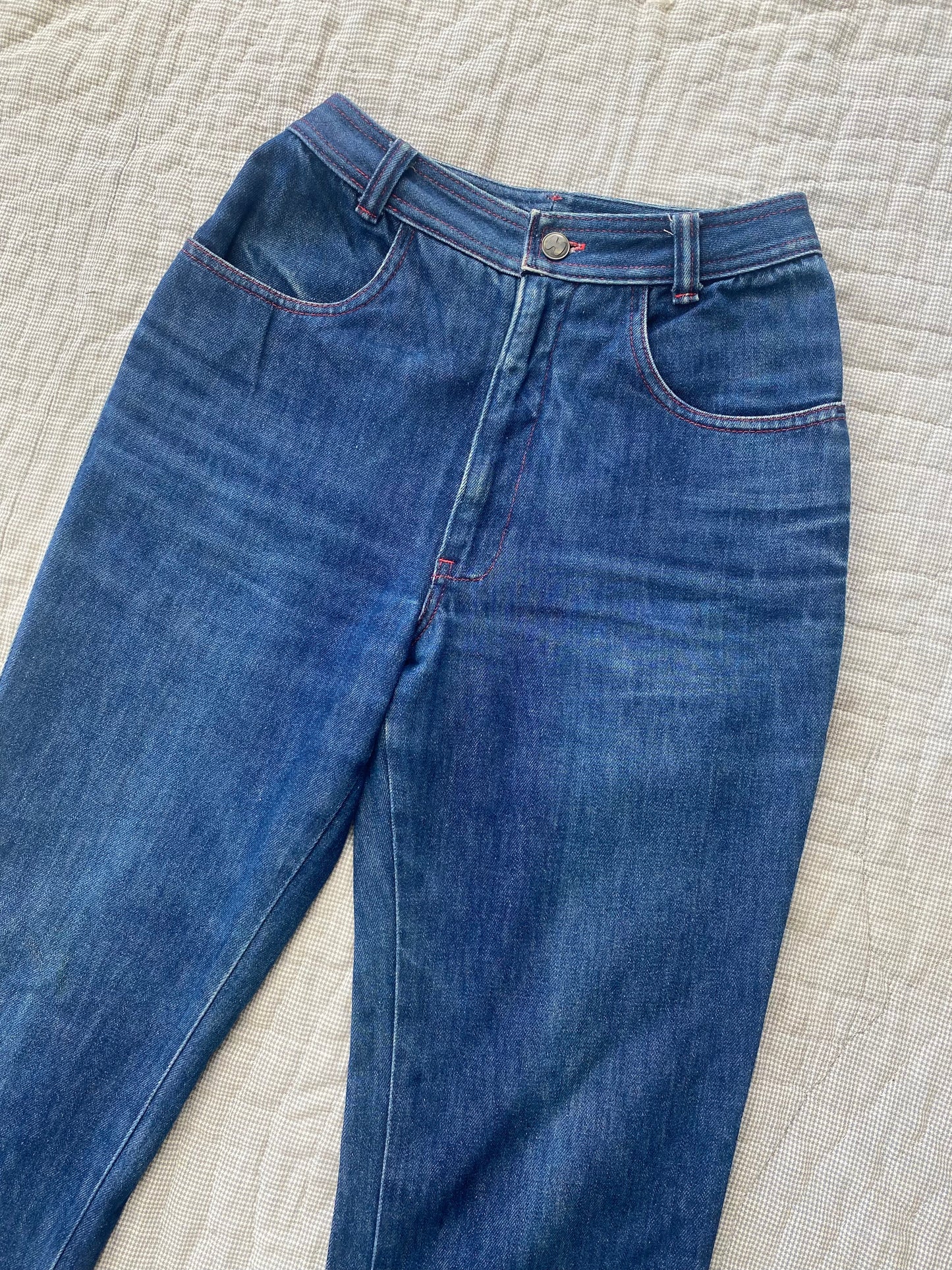 1980s Halston III Straight Leg Jeans