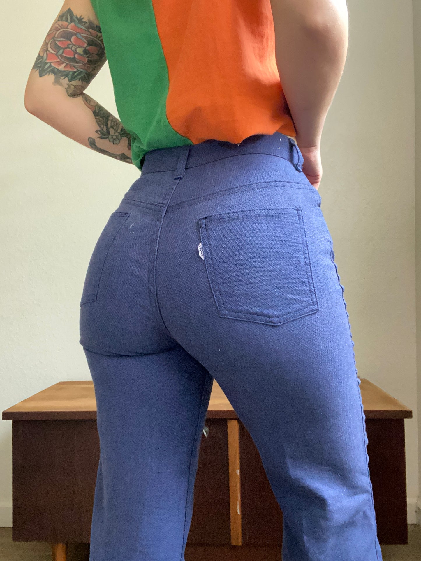 1970s Levi’s for Gals big E pants