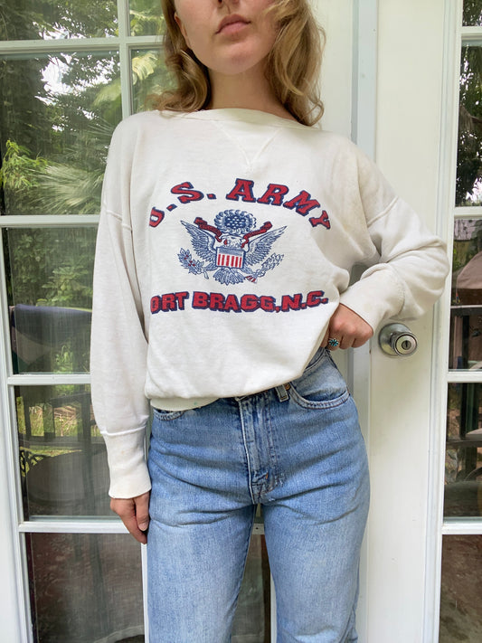 1950s U.S. Army Fort Bragg, NC Sweatshirt