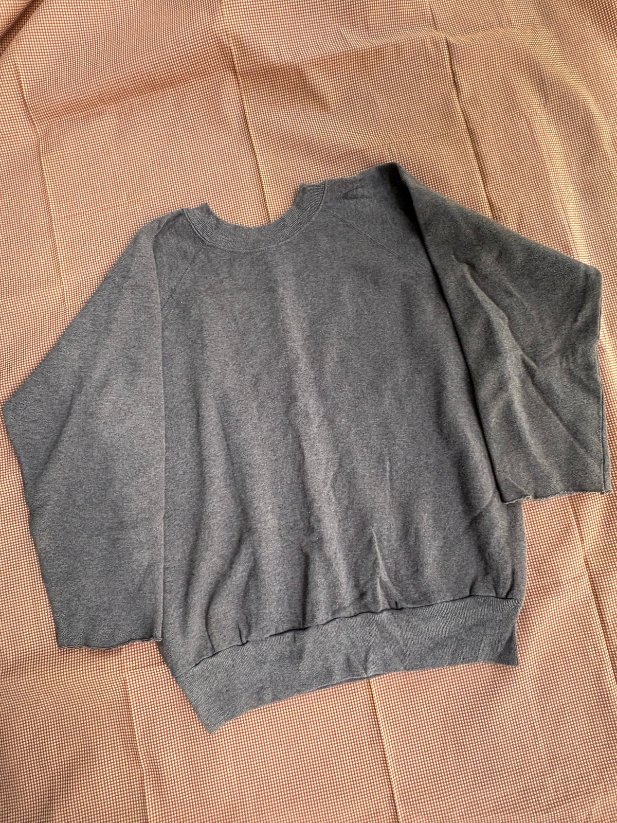 1980s dark grey Steinwurtzel raglan sweatshirt Medium