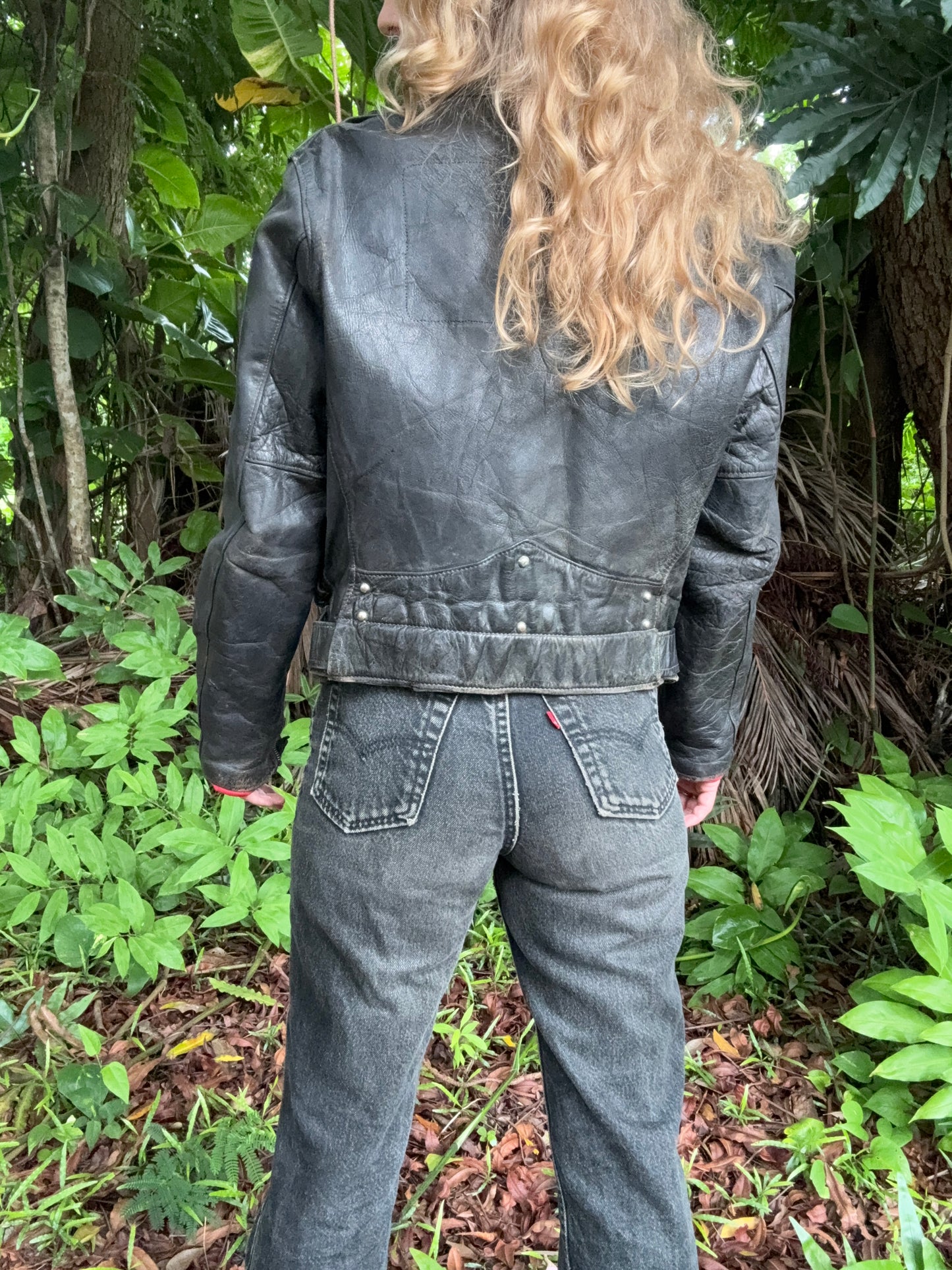 1950s Hercules Leather Jacket Small Medium
