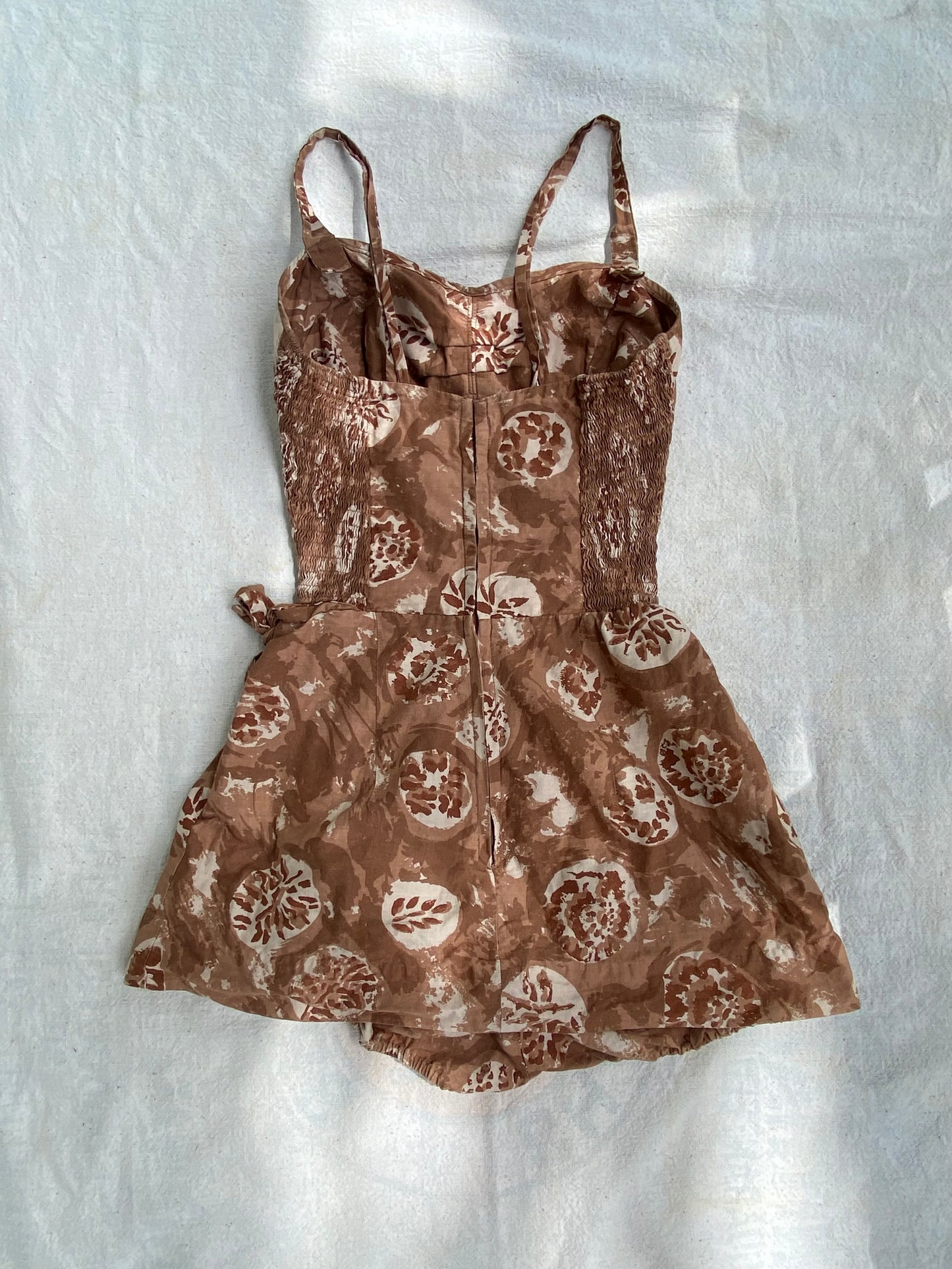 1950s The Kahala Hawaiian Sarong Playsuit swimsuit