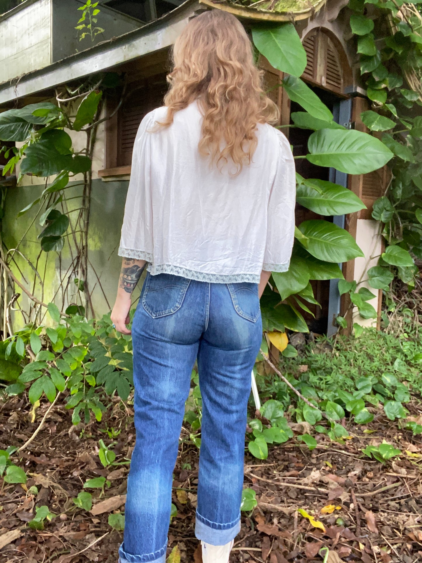 1950s Artemis Pale Blue Bed Jacket