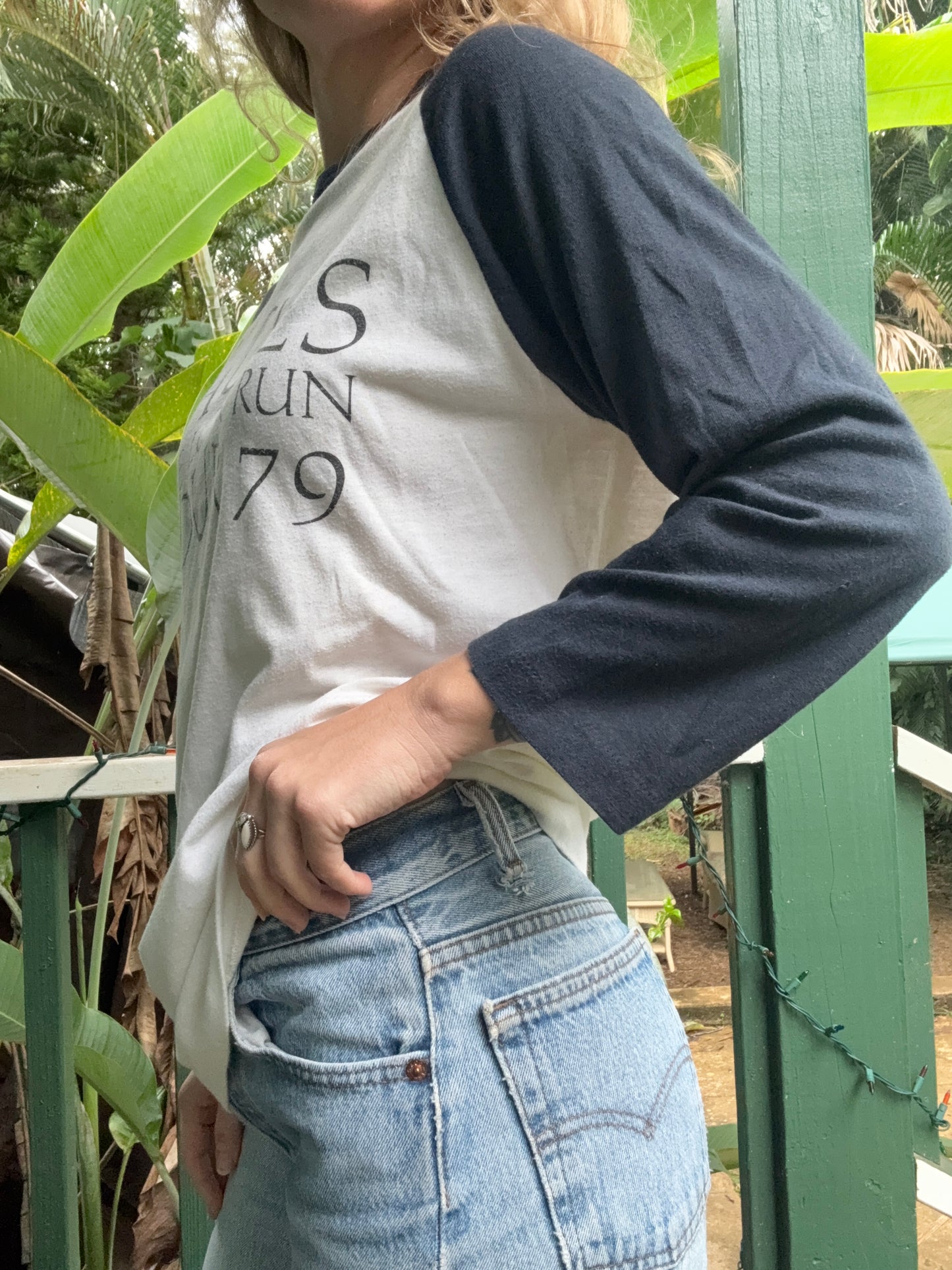 1970s The Eagles The Long Run Tour 1979 Raglan Large