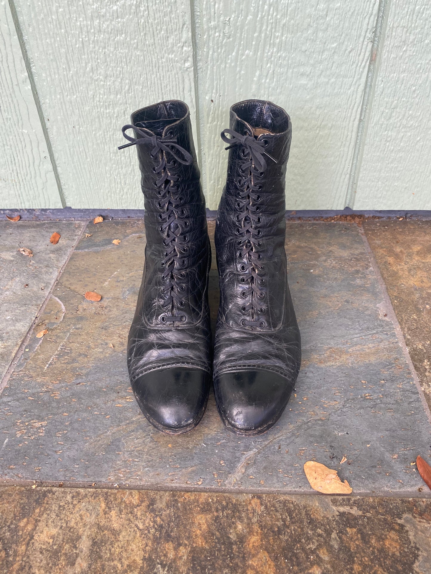 Antique Edwardian Lace Up Boots size 8 women’s