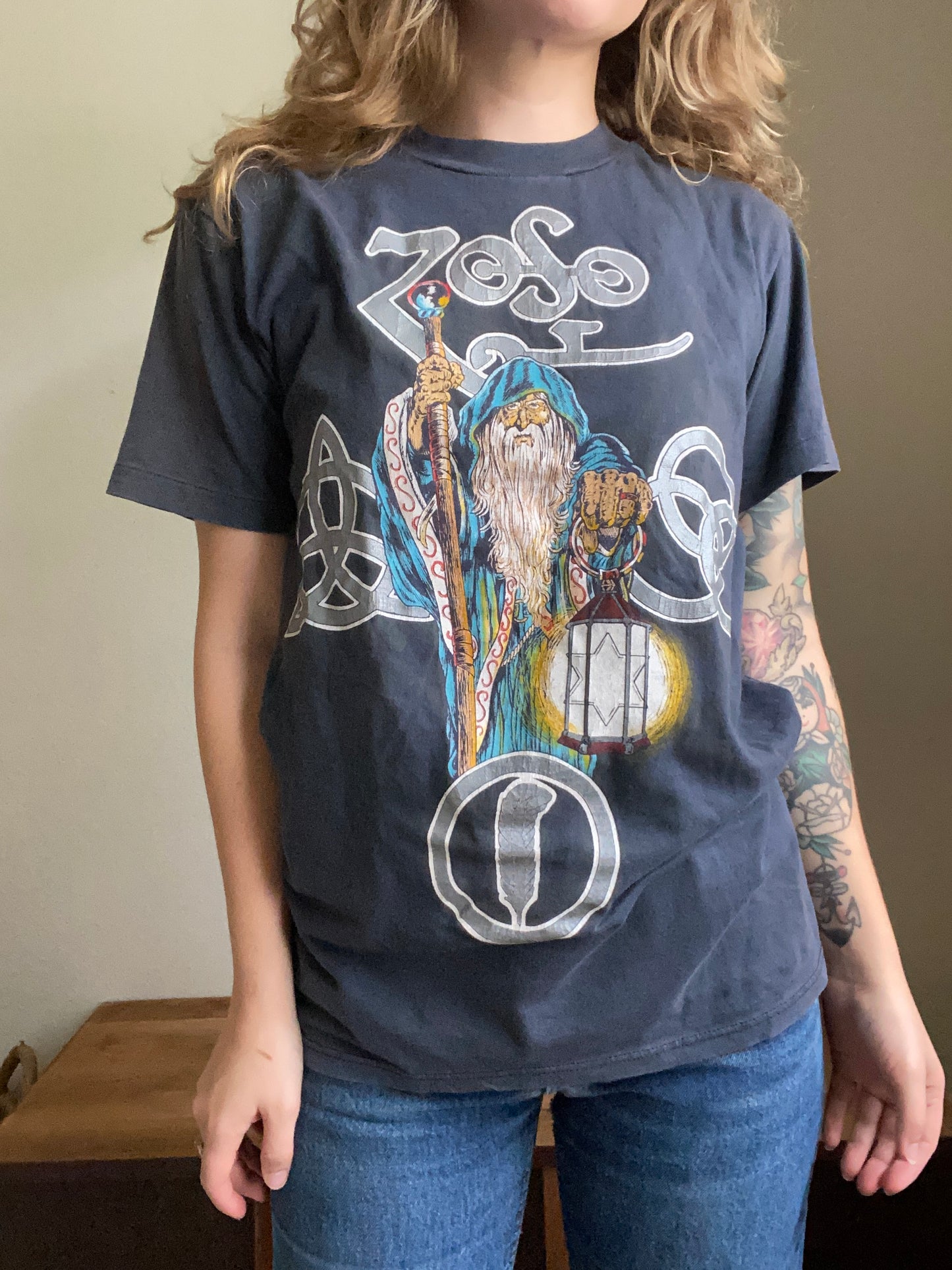 1980s Led Zeppelin T shirt Medium