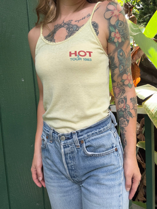 1980s Hall and Oates Concert Tank top 1983 H2O Tour Small Medium