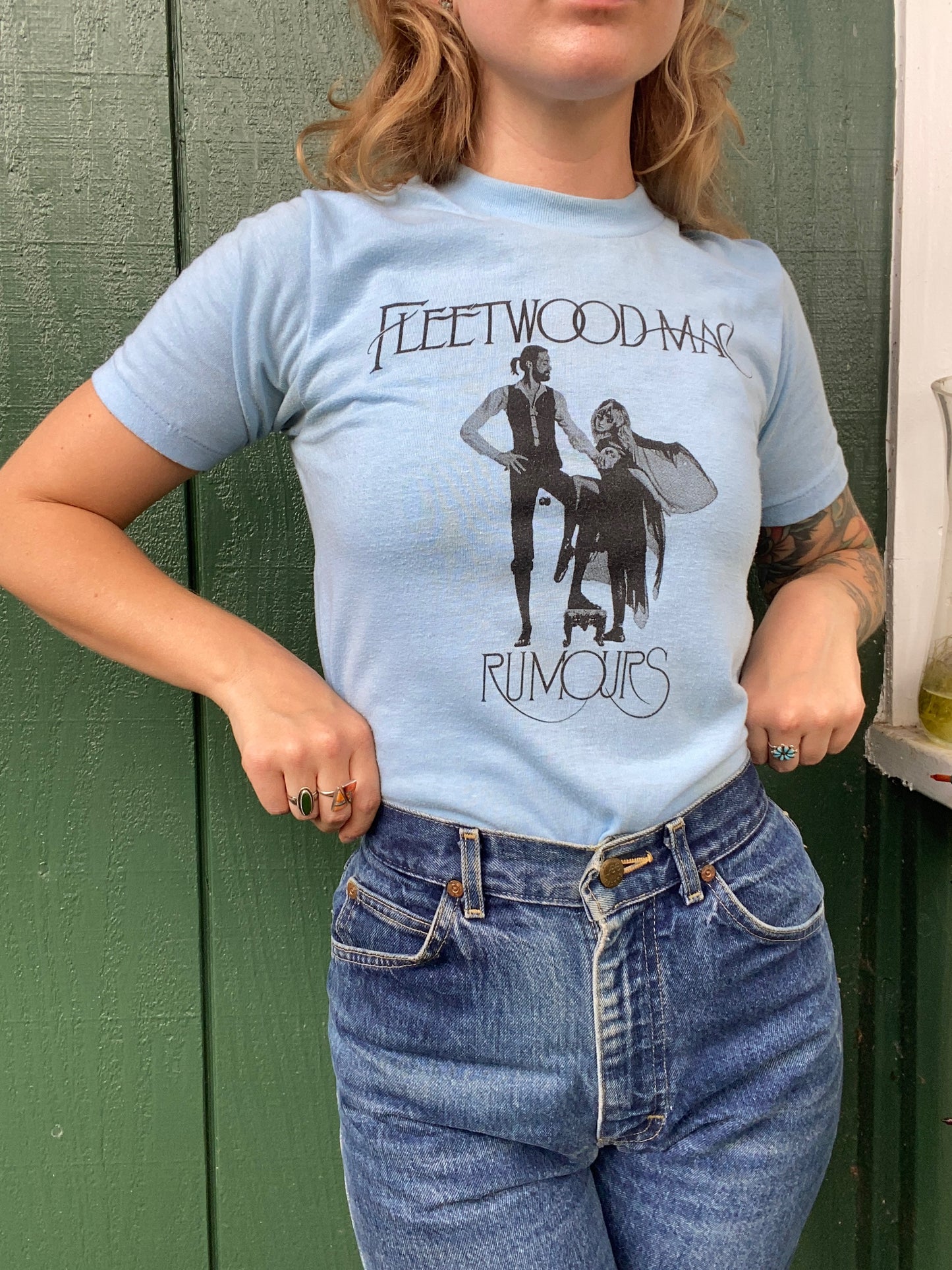 1970s Fleetwood Mac Rumours t shirt size small