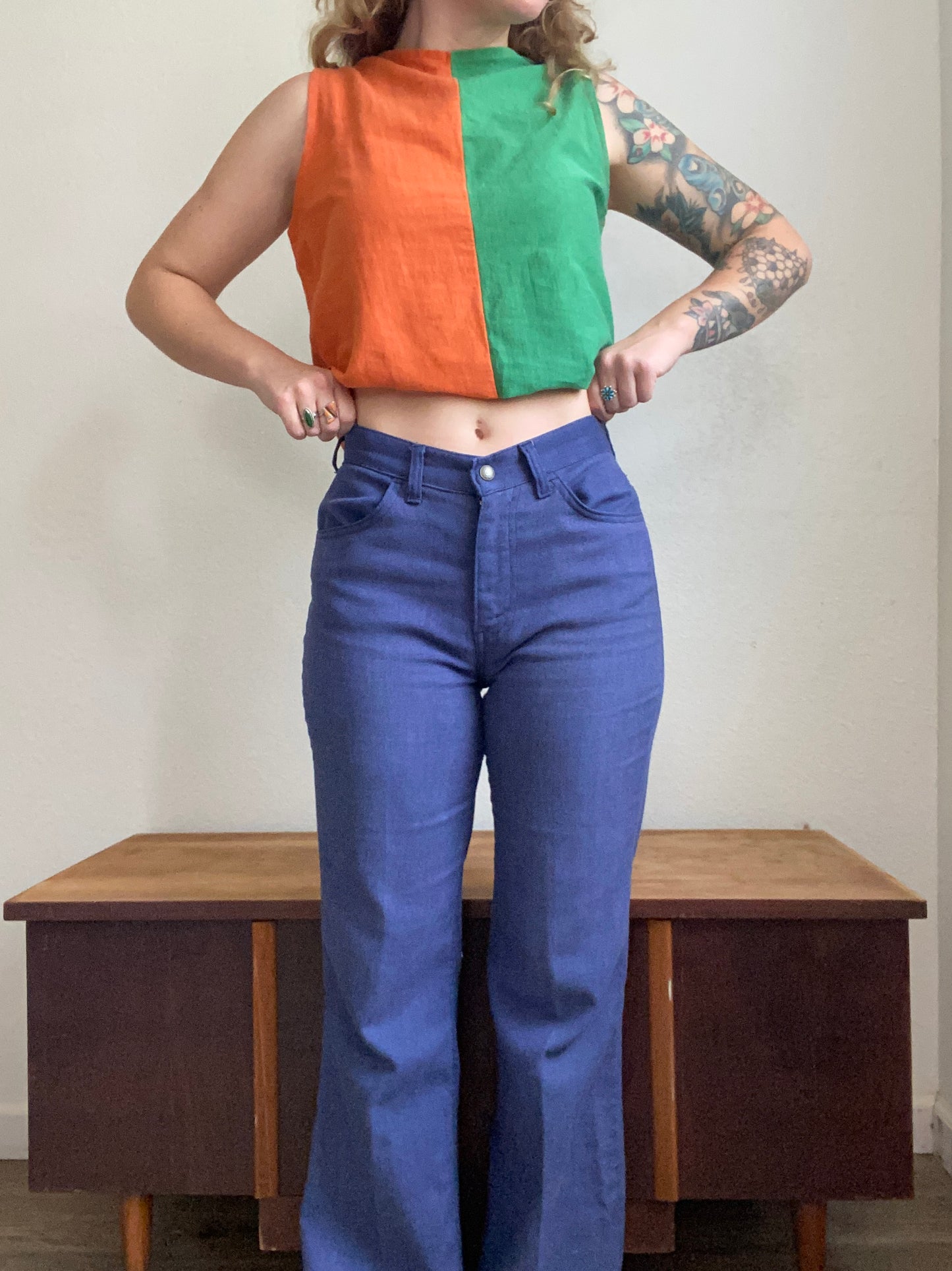 1970s Levi’s for Gals big E pants