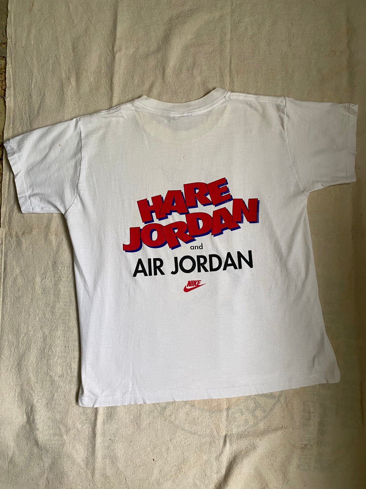 1990s ‘91 Nike Michael Jordan Hare Jordan T shirt Large