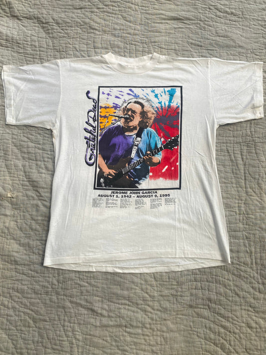 1990s Jerry Garcia Grateful Dead Tee XL