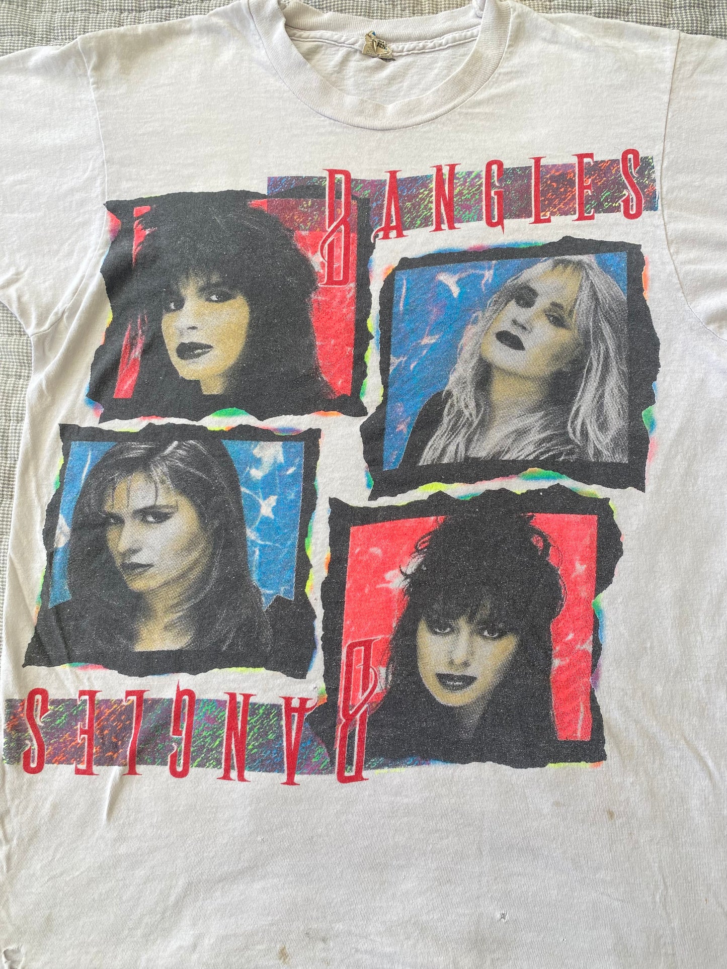 1980s the Bangles Band tee