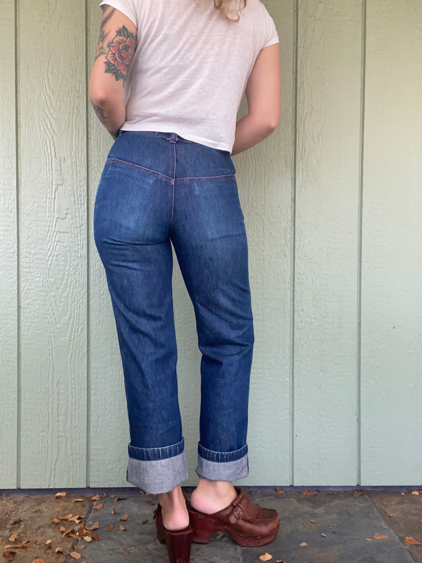 1980s Halston III Straight Leg Jeans