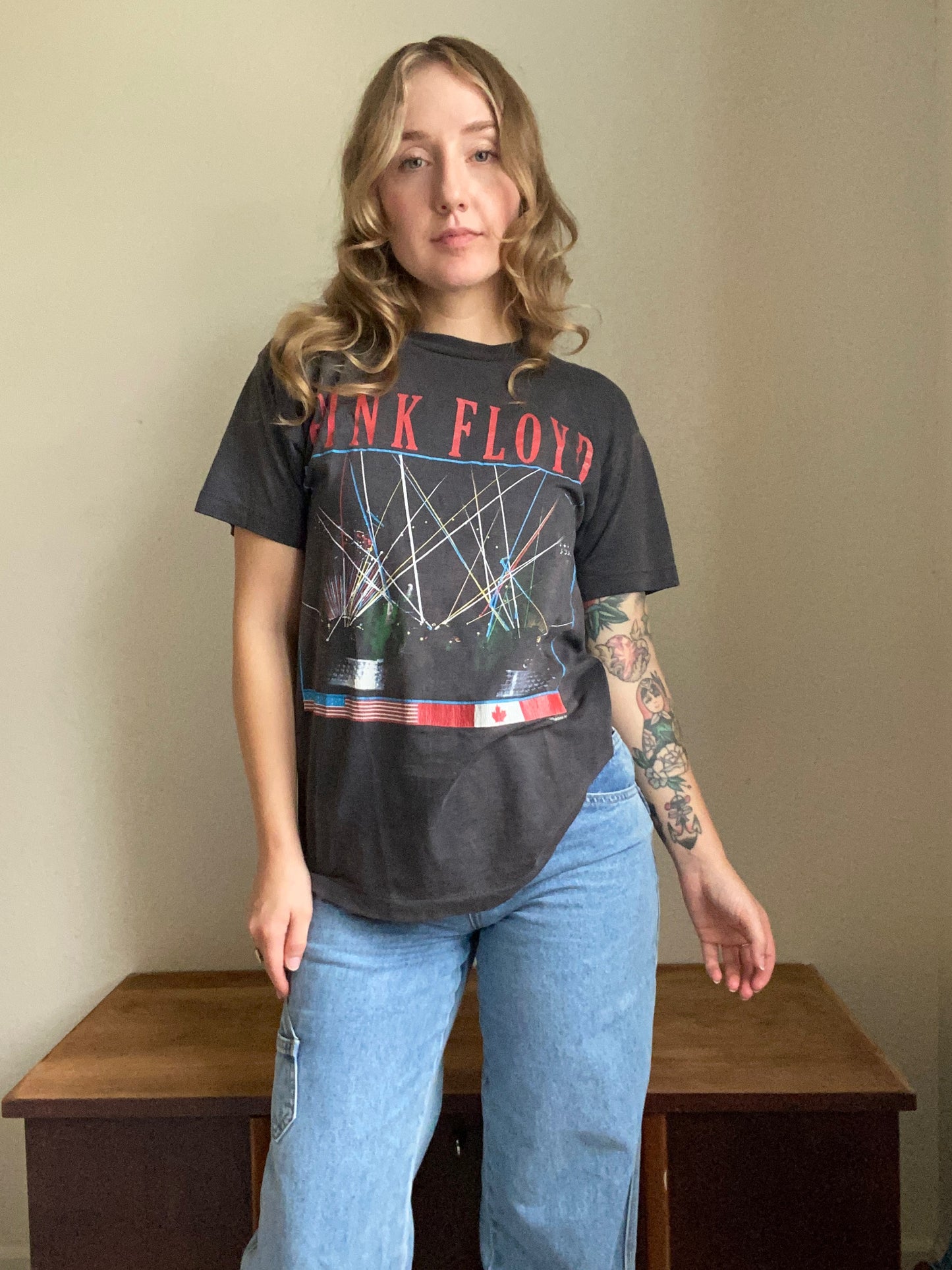 1987 Pink Floyd Tour T Shirt