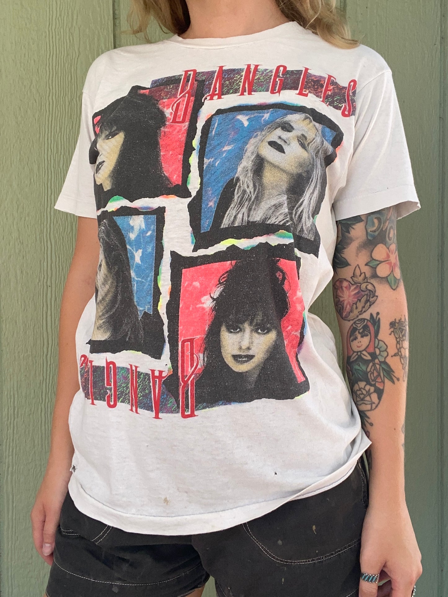 1980s the Bangles Band tee