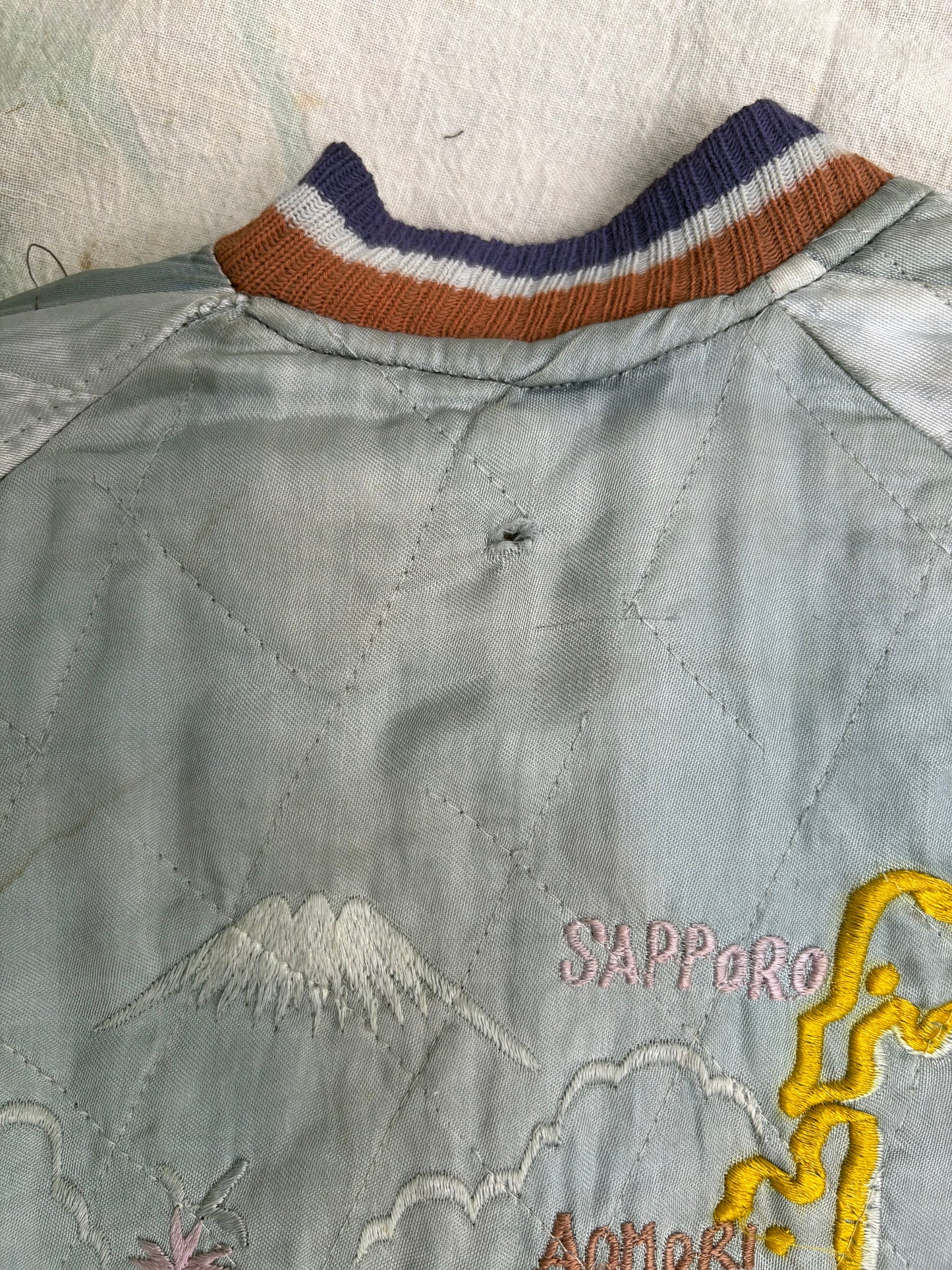 1940s WWII Sukajan Reversible Souvenir Jacket Kids Large or Women’s XS