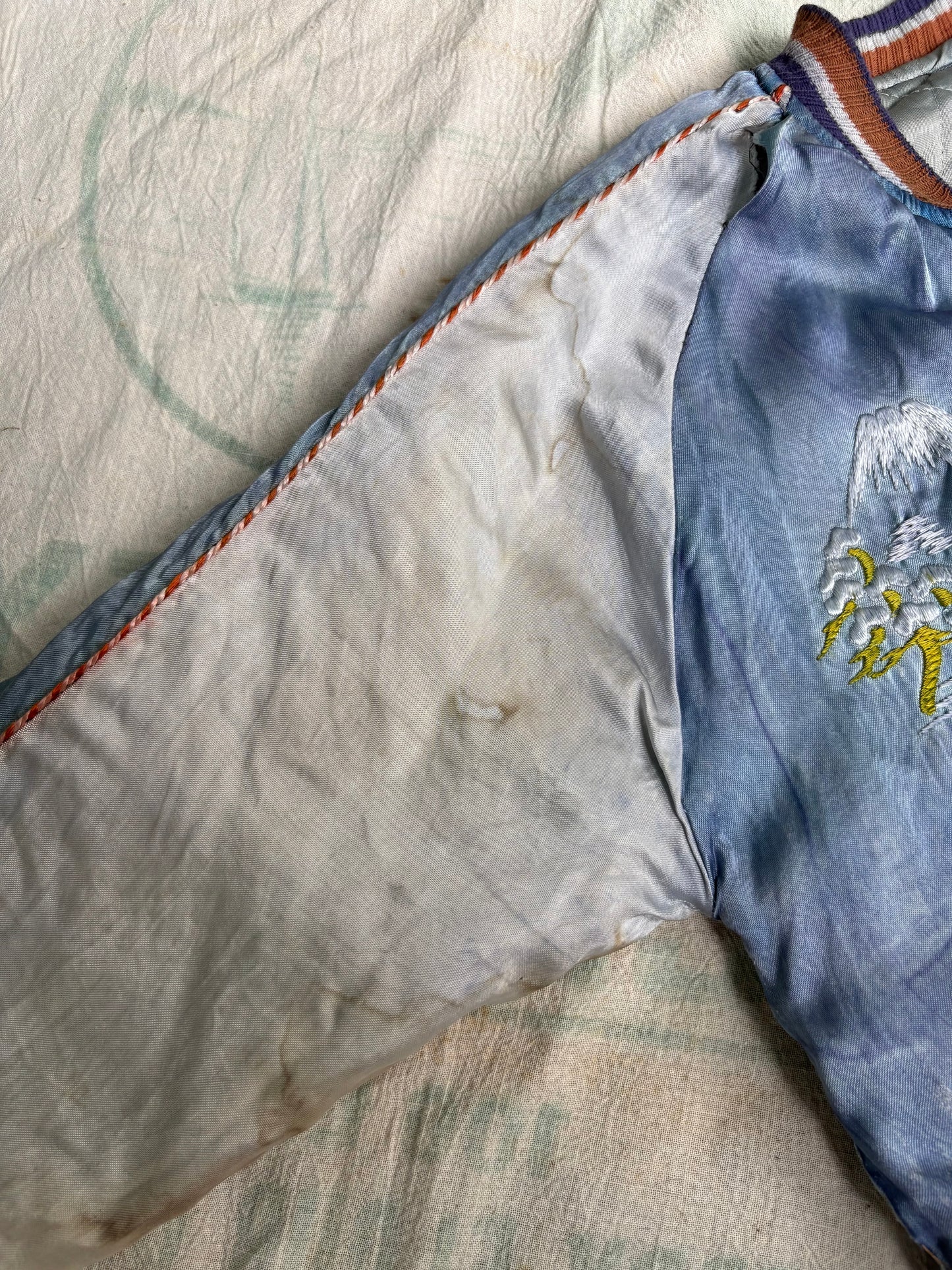 1940s WWII Sukajan Reversible Souvenir Jacket Kids Large or Women’s XS