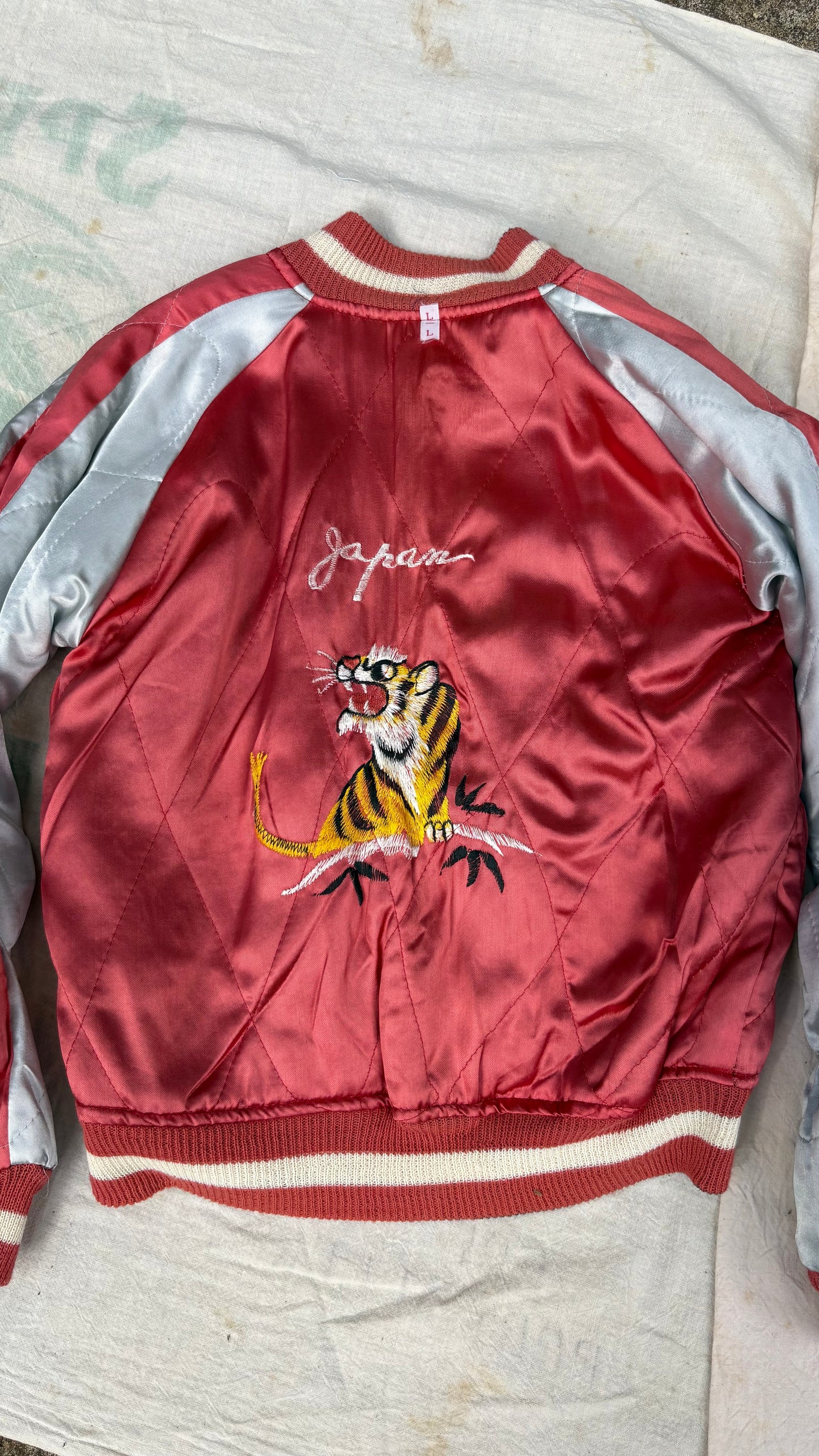 1950s Deadstock WWII Japan Reversible Bomber Jacket Size Small
