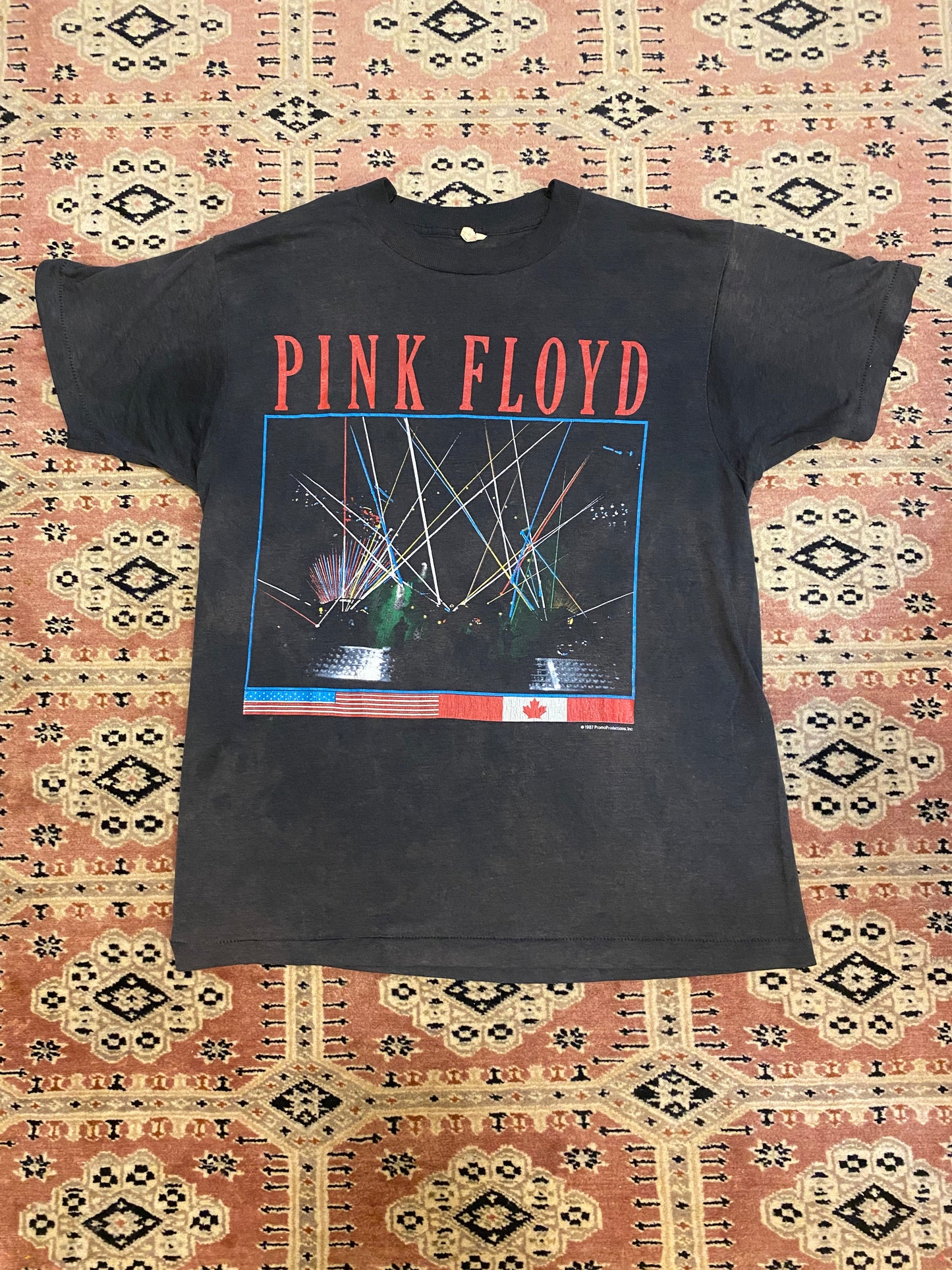 1987 Pink Floyd Tour T Shirt