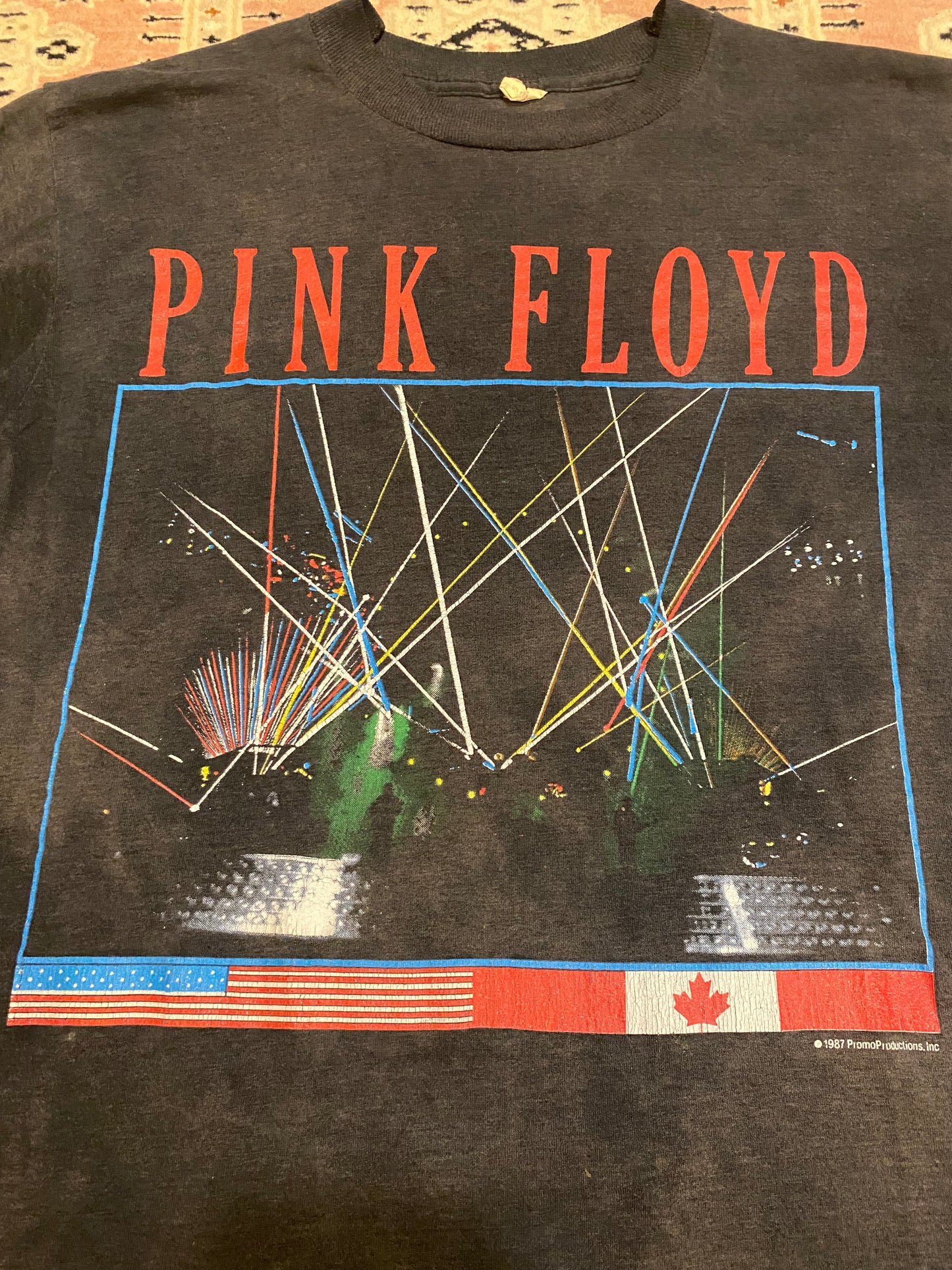 1987 Pink Floyd Tour T Shirt