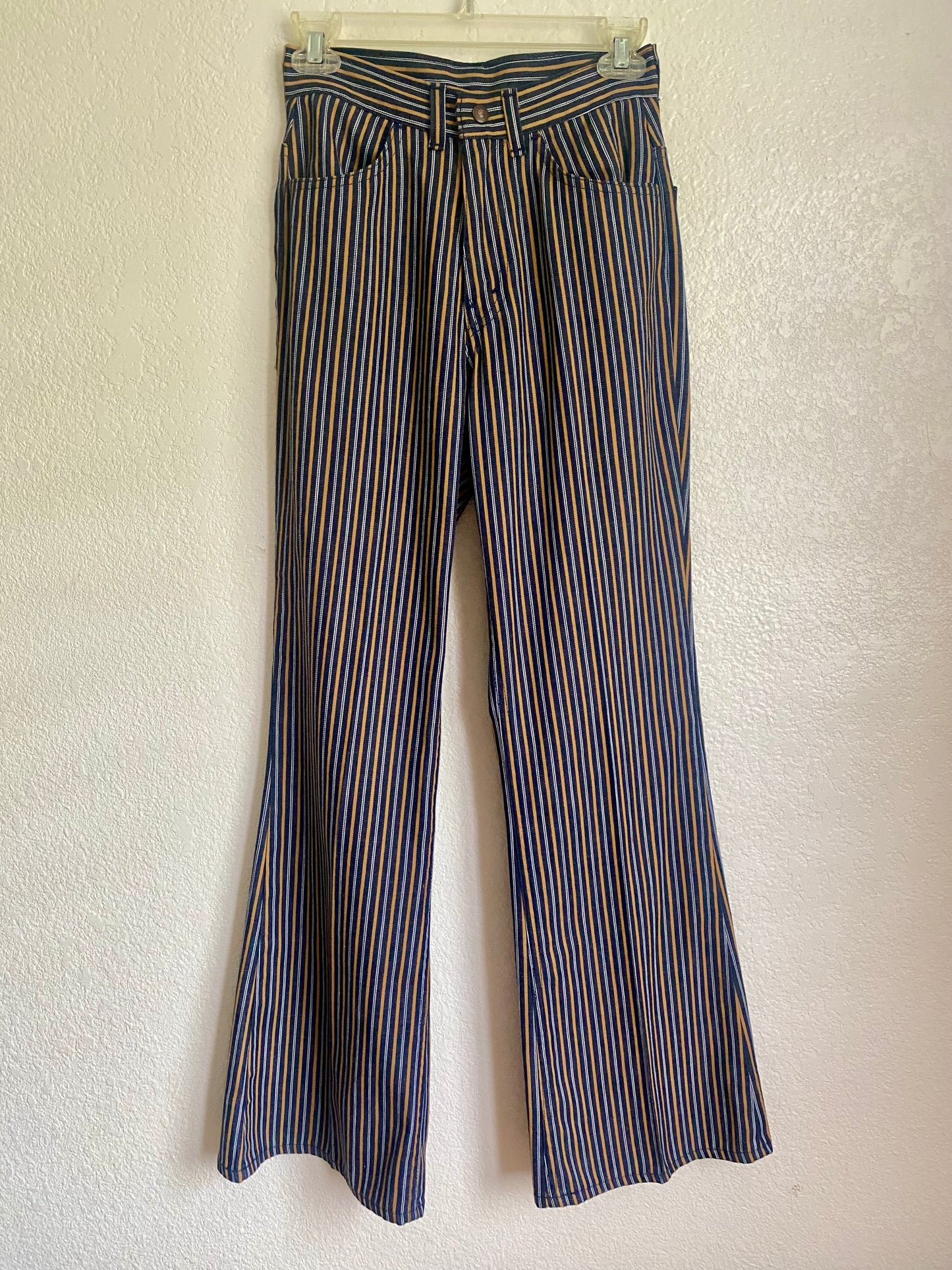 1970s Levi’s for Gals big E Striped Denim Jeans