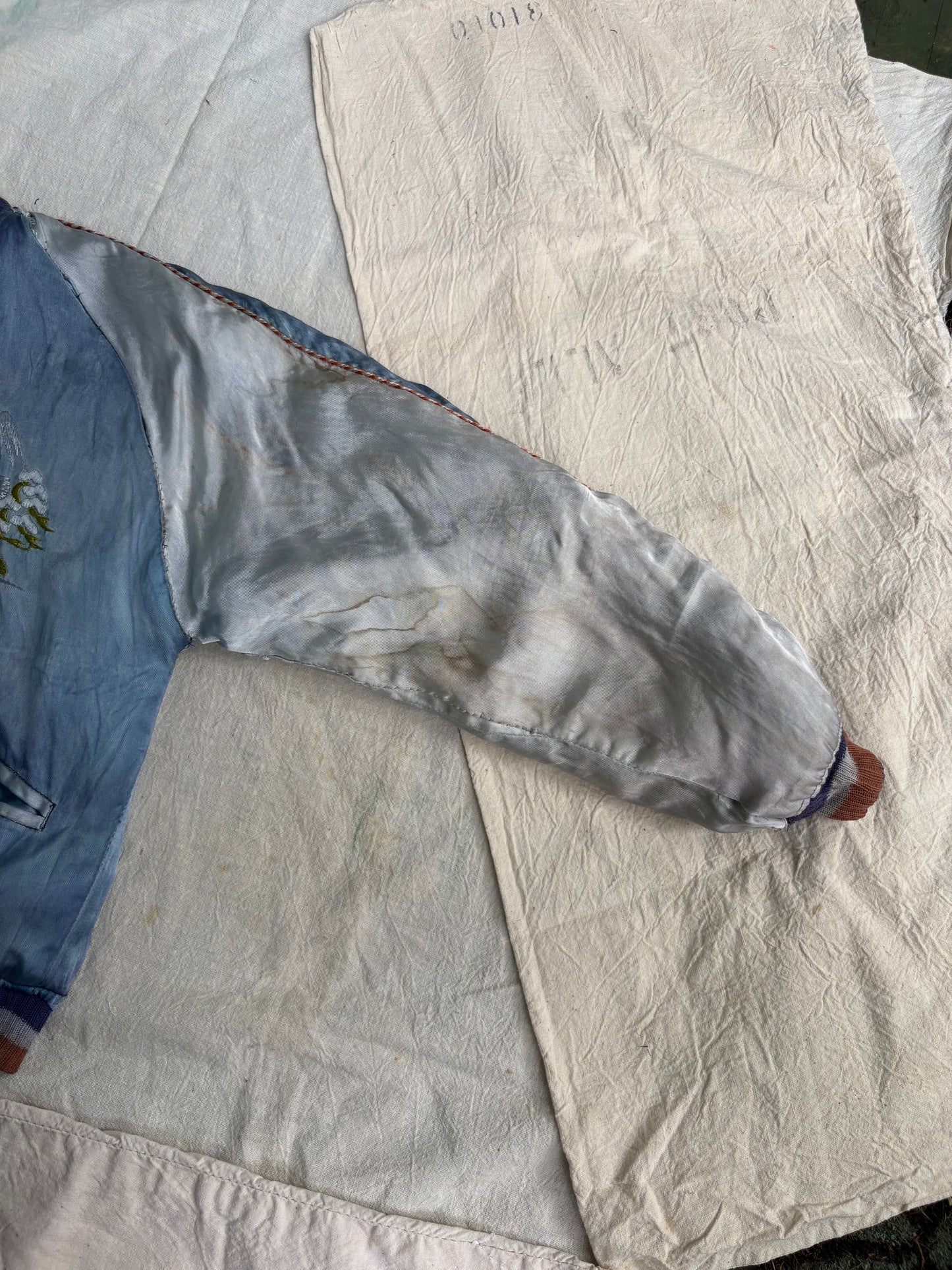 1940s WWII Sukajan Reversible Souvenir Jacket Kids Large or Women’s XS