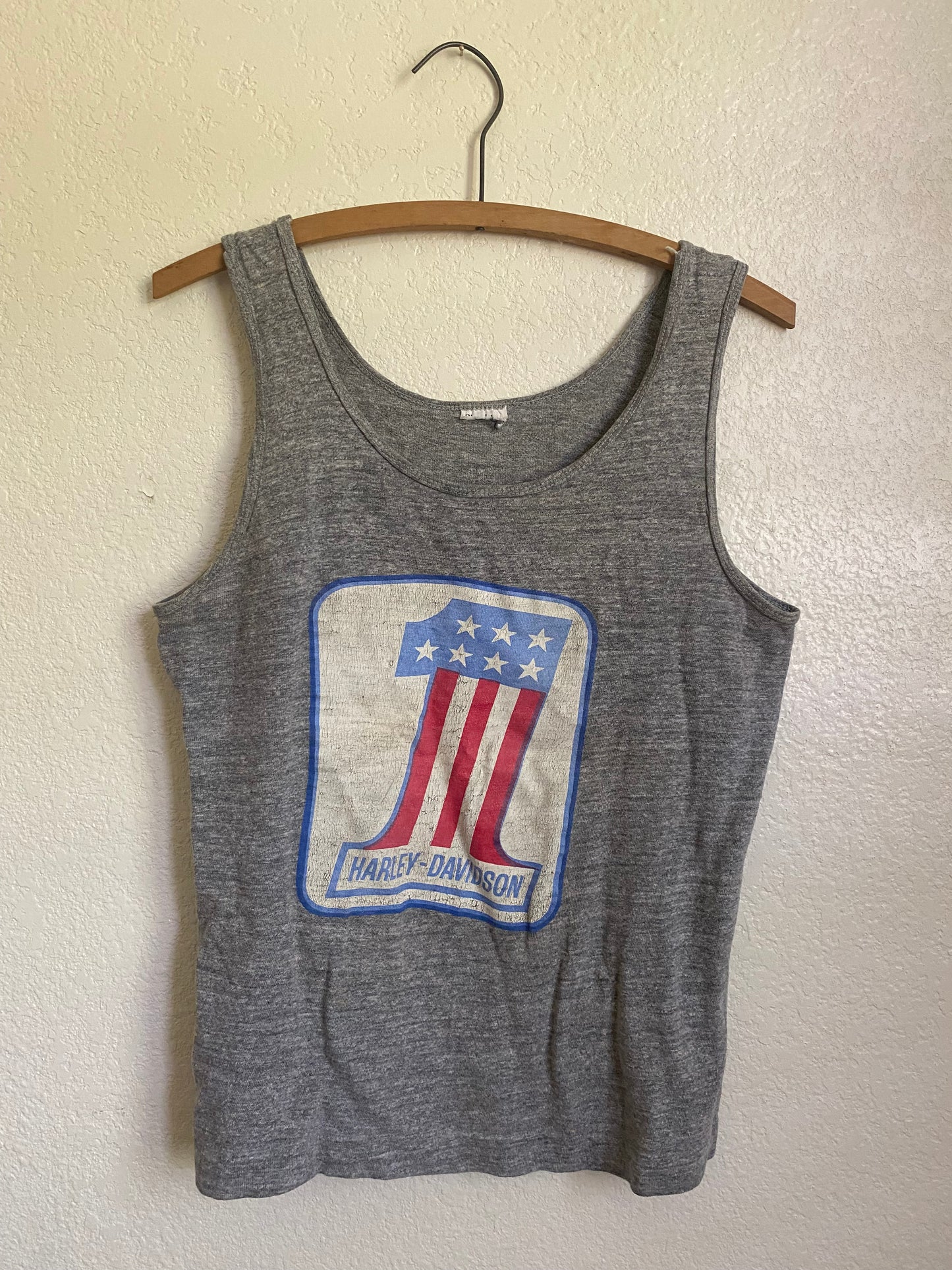 1980s / 1990s Harley Davidson 1 Racing tank top