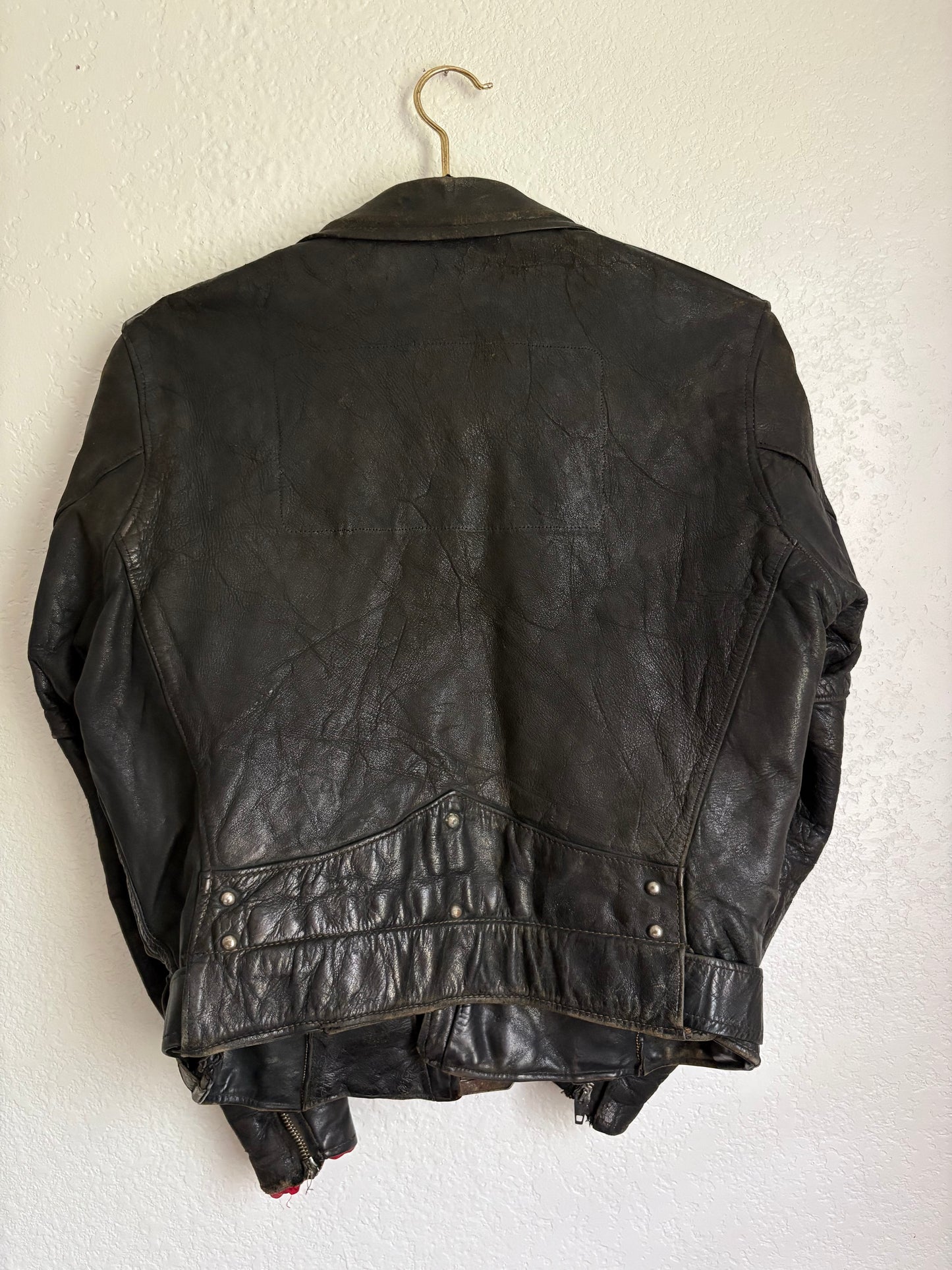 1950s Hercules Leather Jacket Small Medium