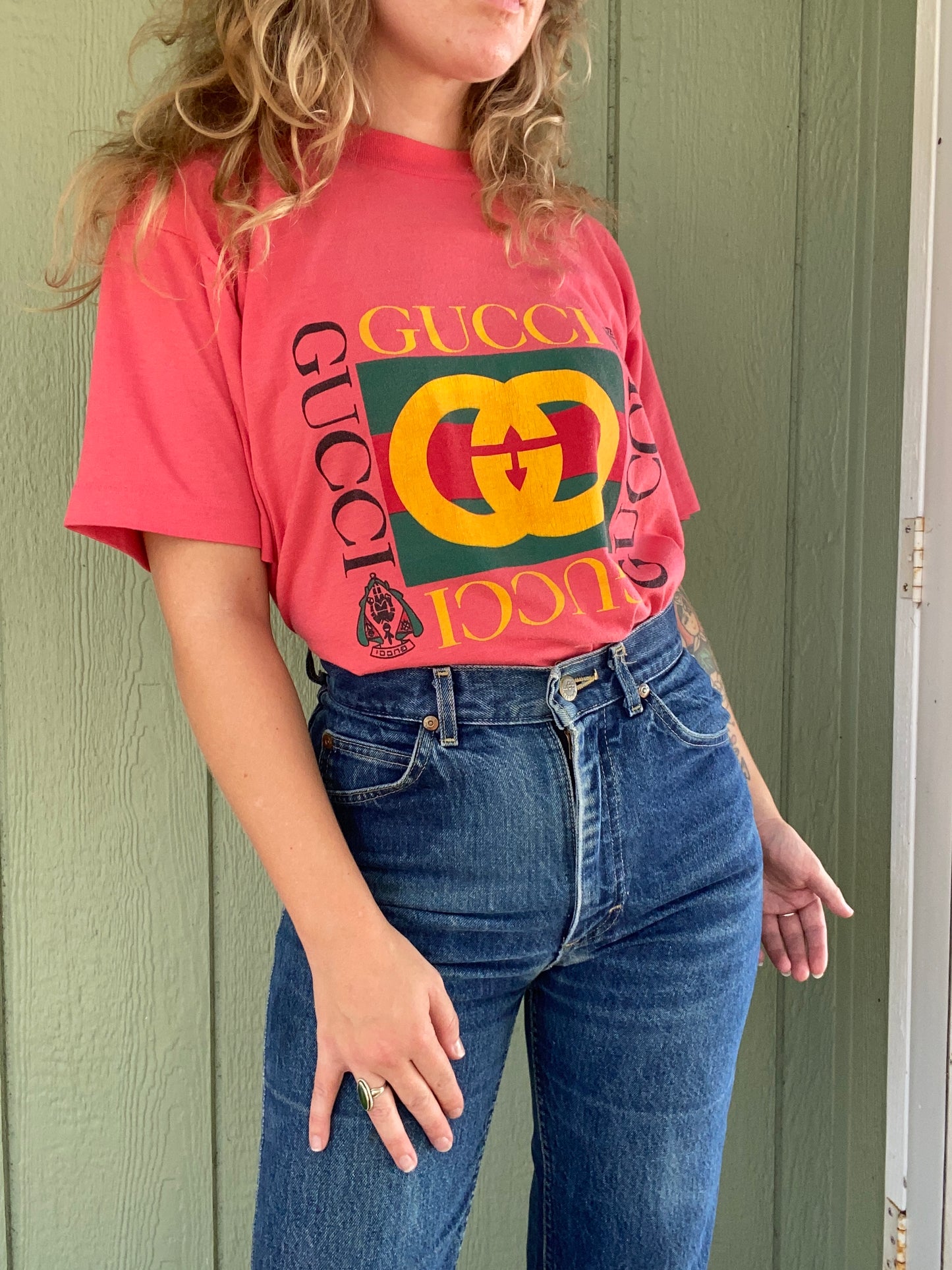 1980s Gucci Bootleg Tee