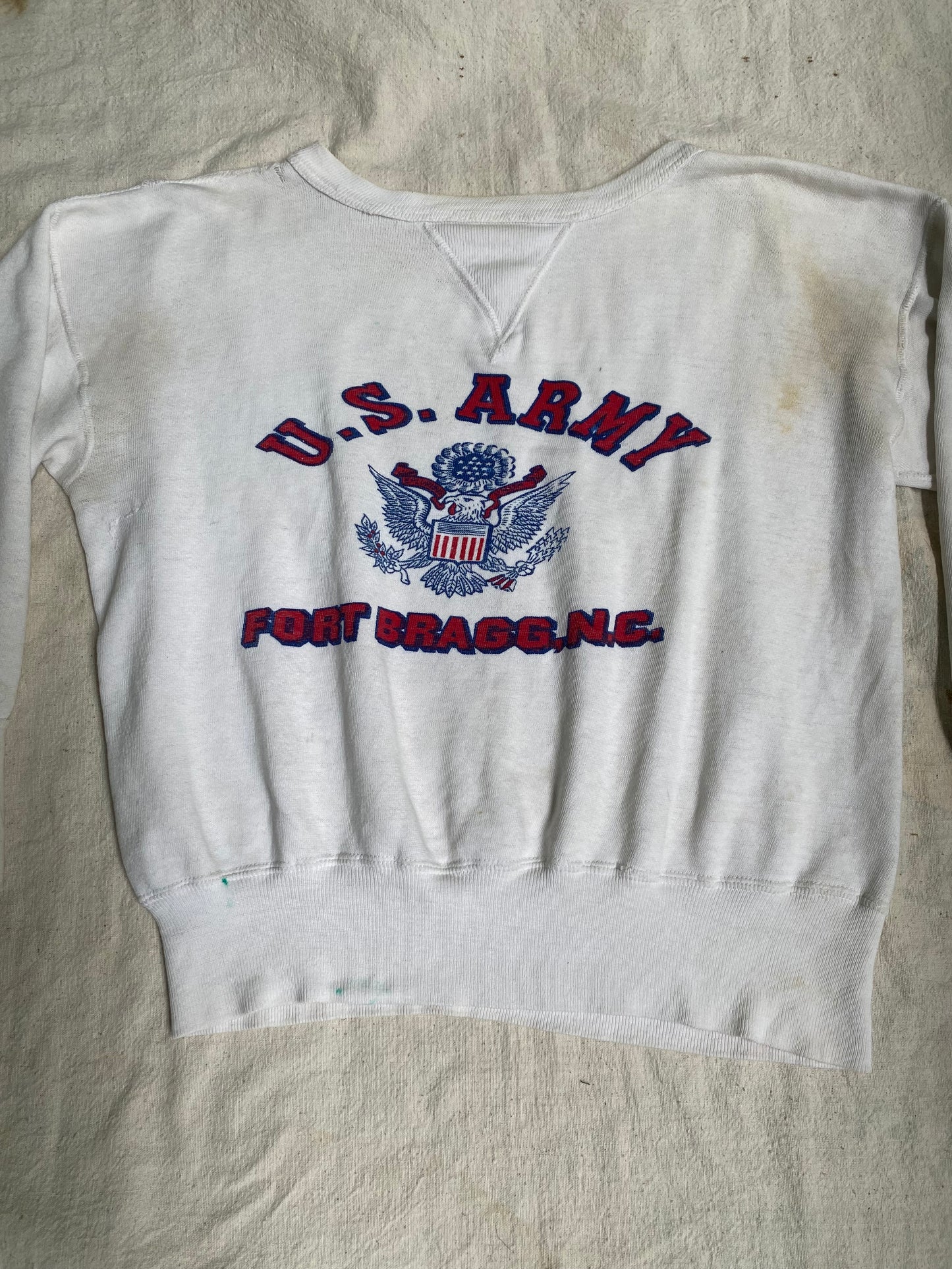 1950s U.S. Army Fort Bragg, NC Sweatshirt