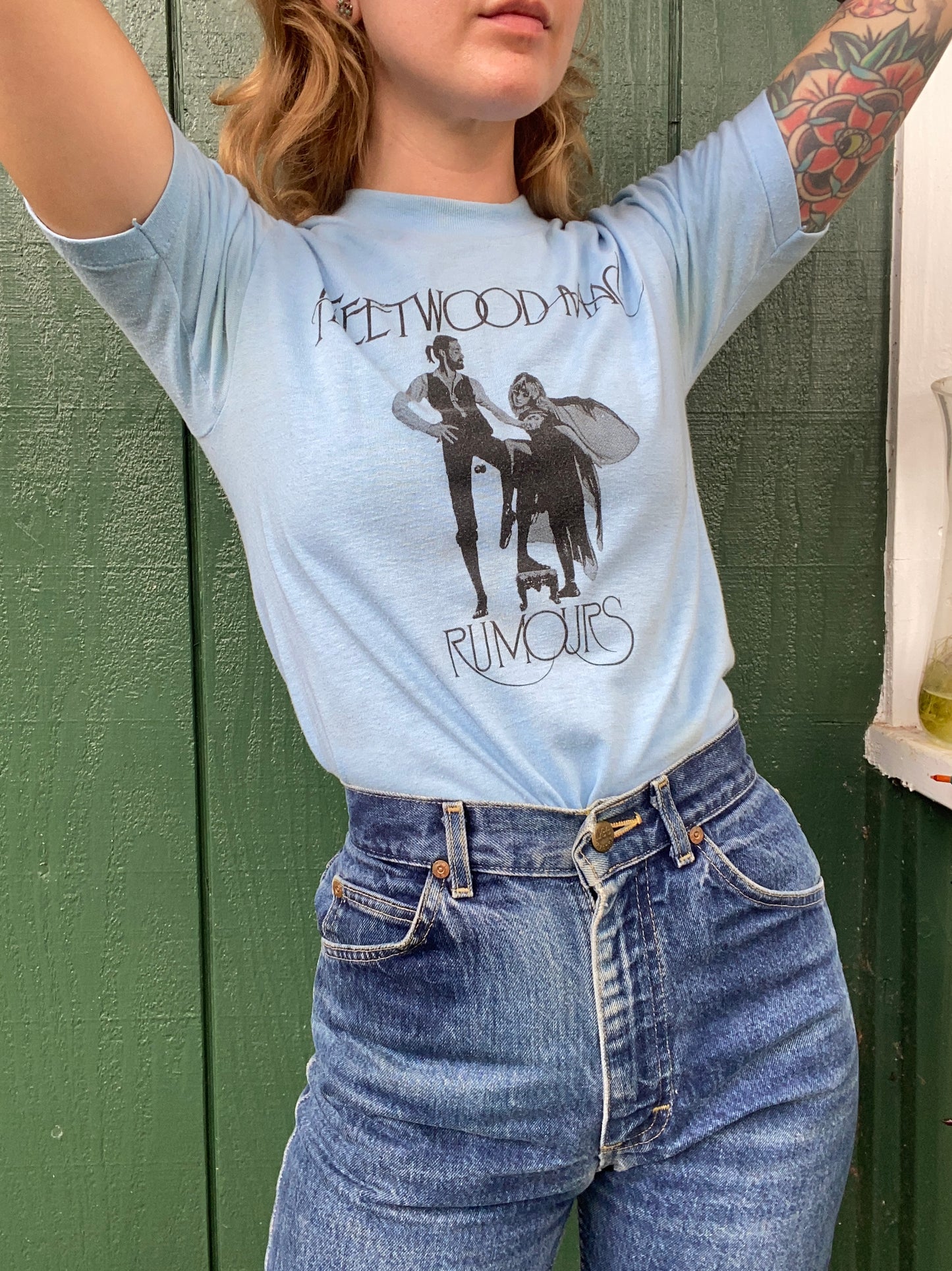 1970s Fleetwood Mac Rumours t shirt size small