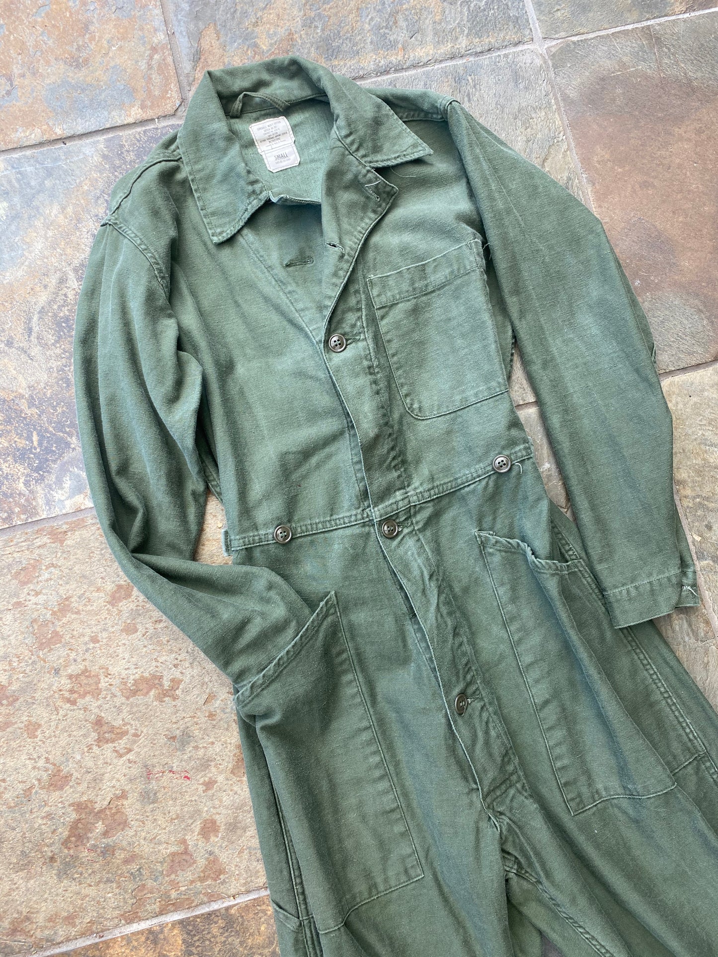 Vintage Military Og 107 Coveralls