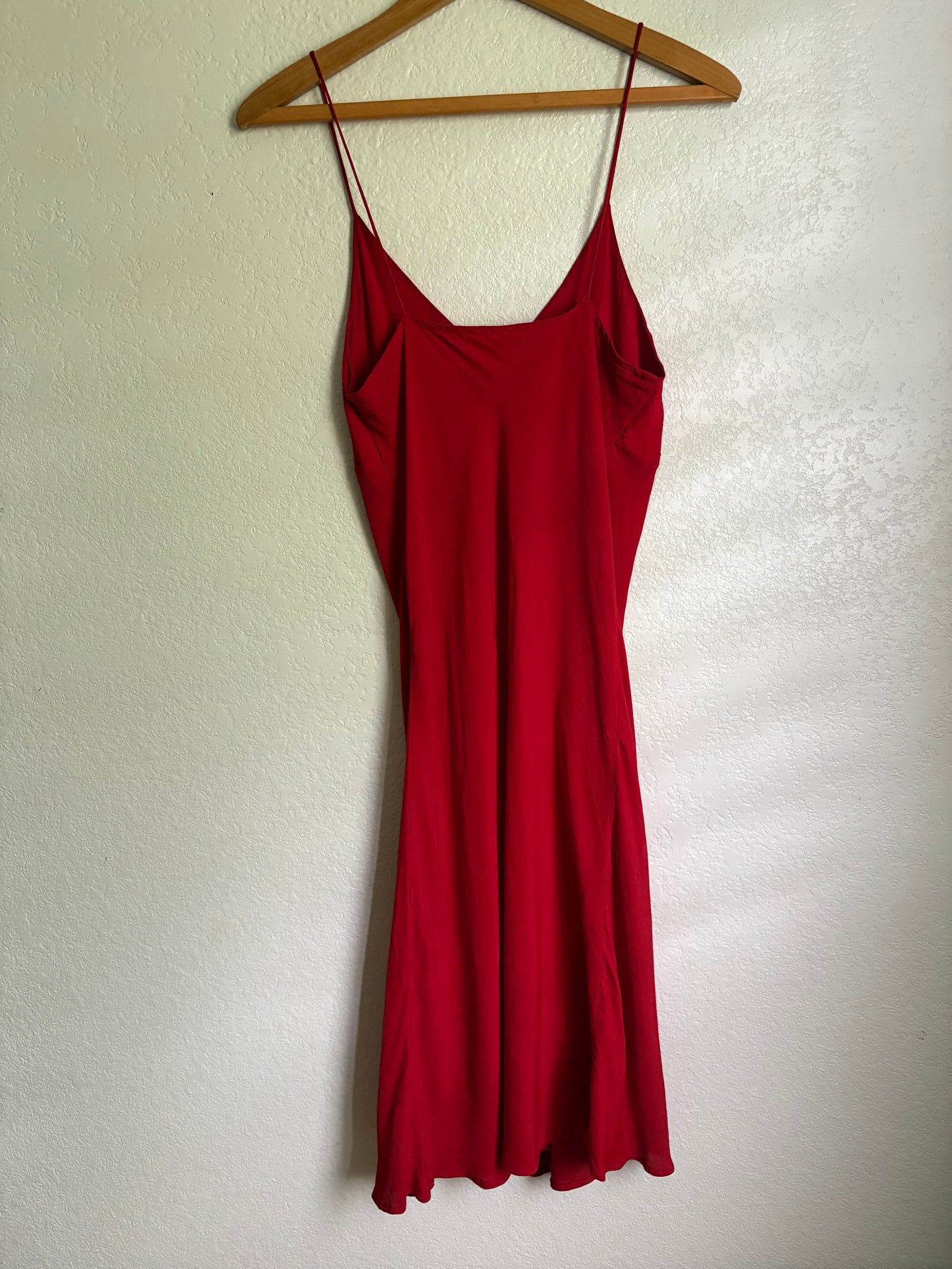 1990s Kamellia by P.R. Red Cocktail dress Medium