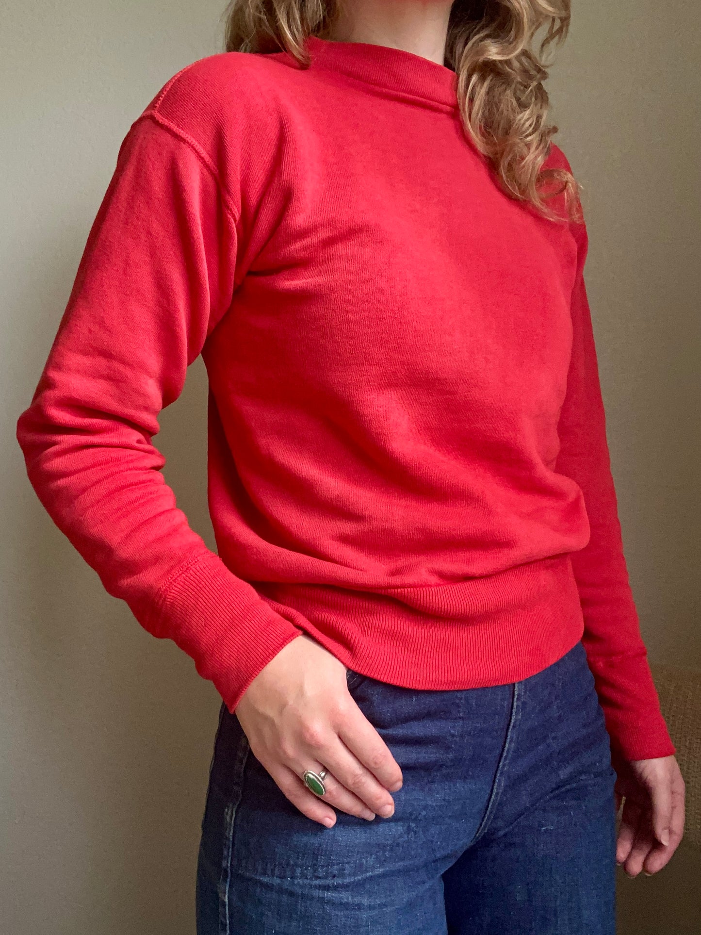 1960s Brent Red Sweatshirt