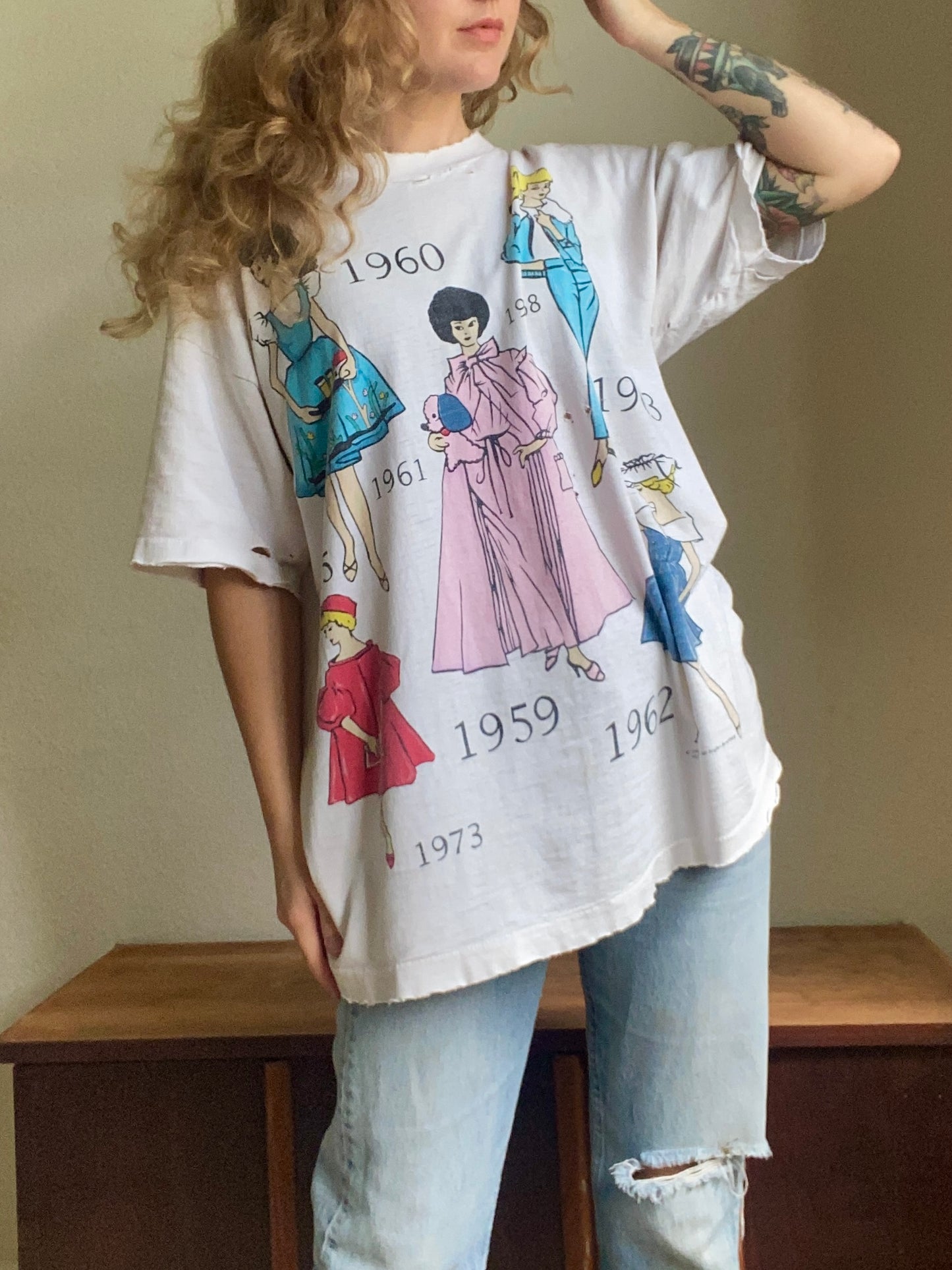 1990s Mattel Barbie 1995 Jerry Leigh T Shirt L/XL