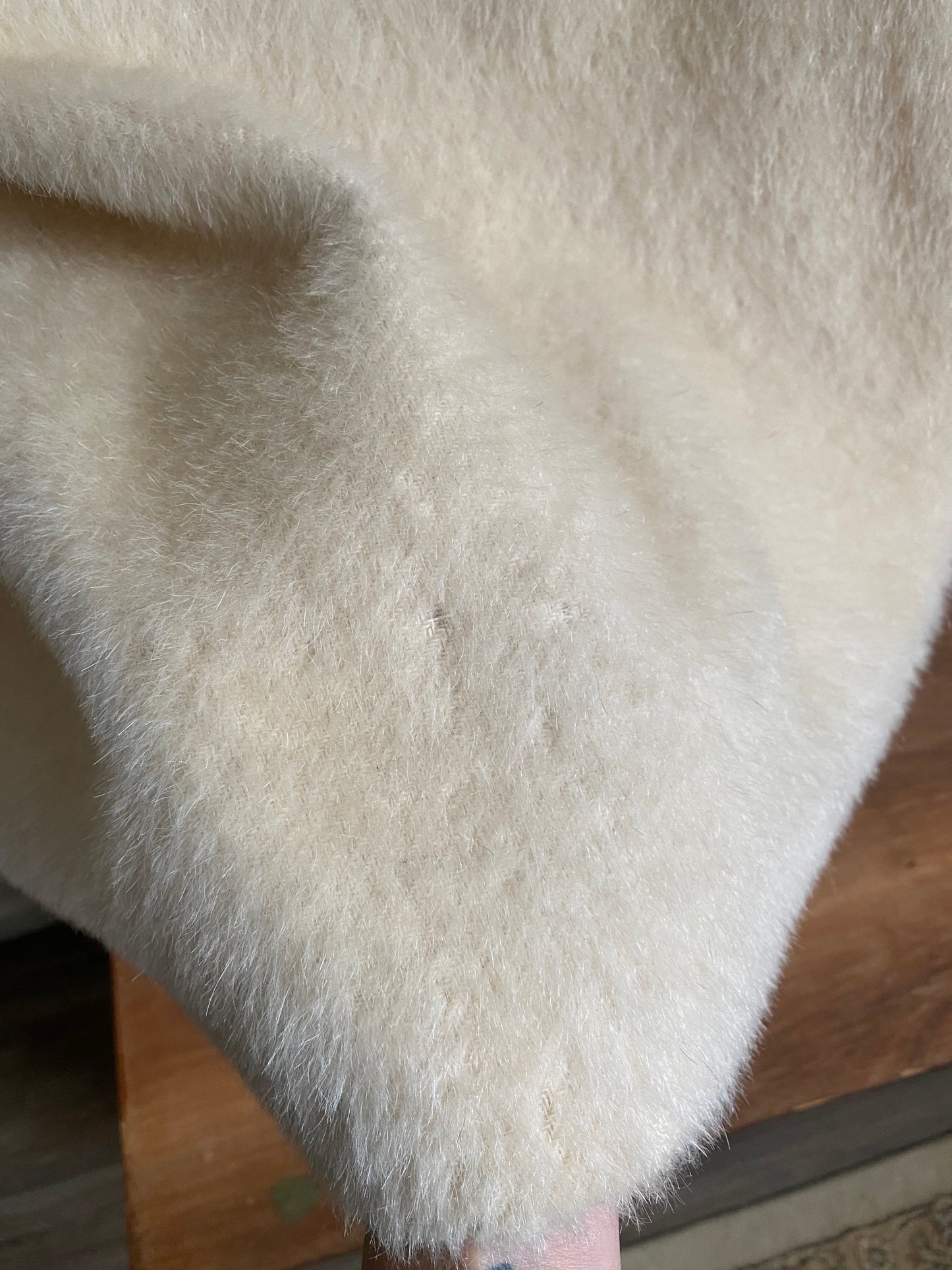 1960’s Miss Smith Ivory Luxury Mohair coat