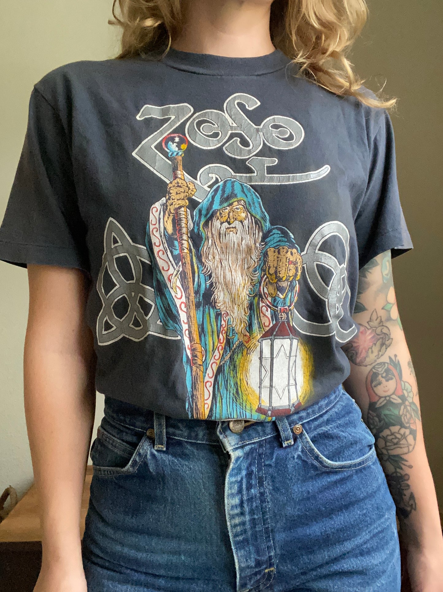 1980s Led Zeppelin T shirt Medium